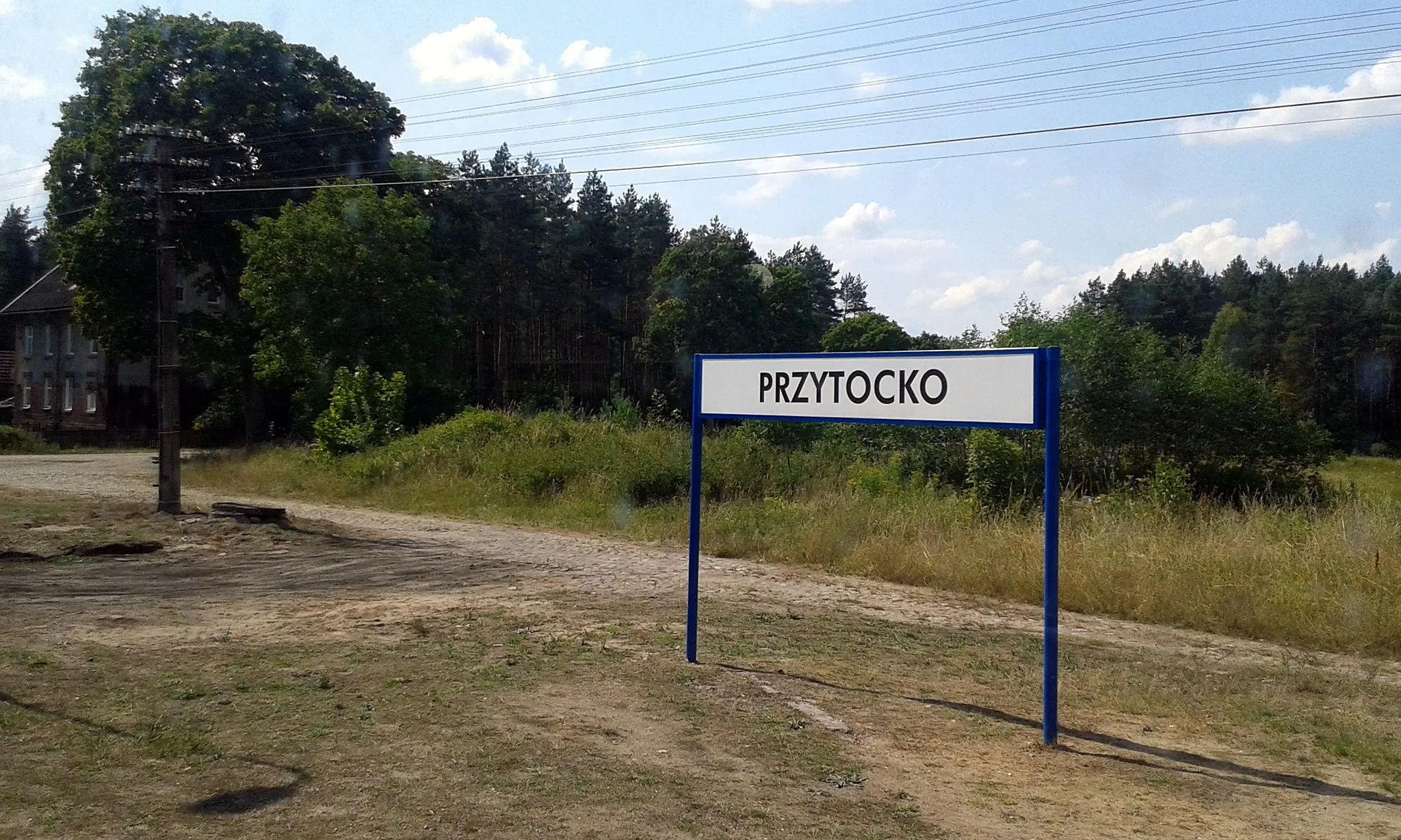 Photo showing: Przystanek kolejowy Przytocko