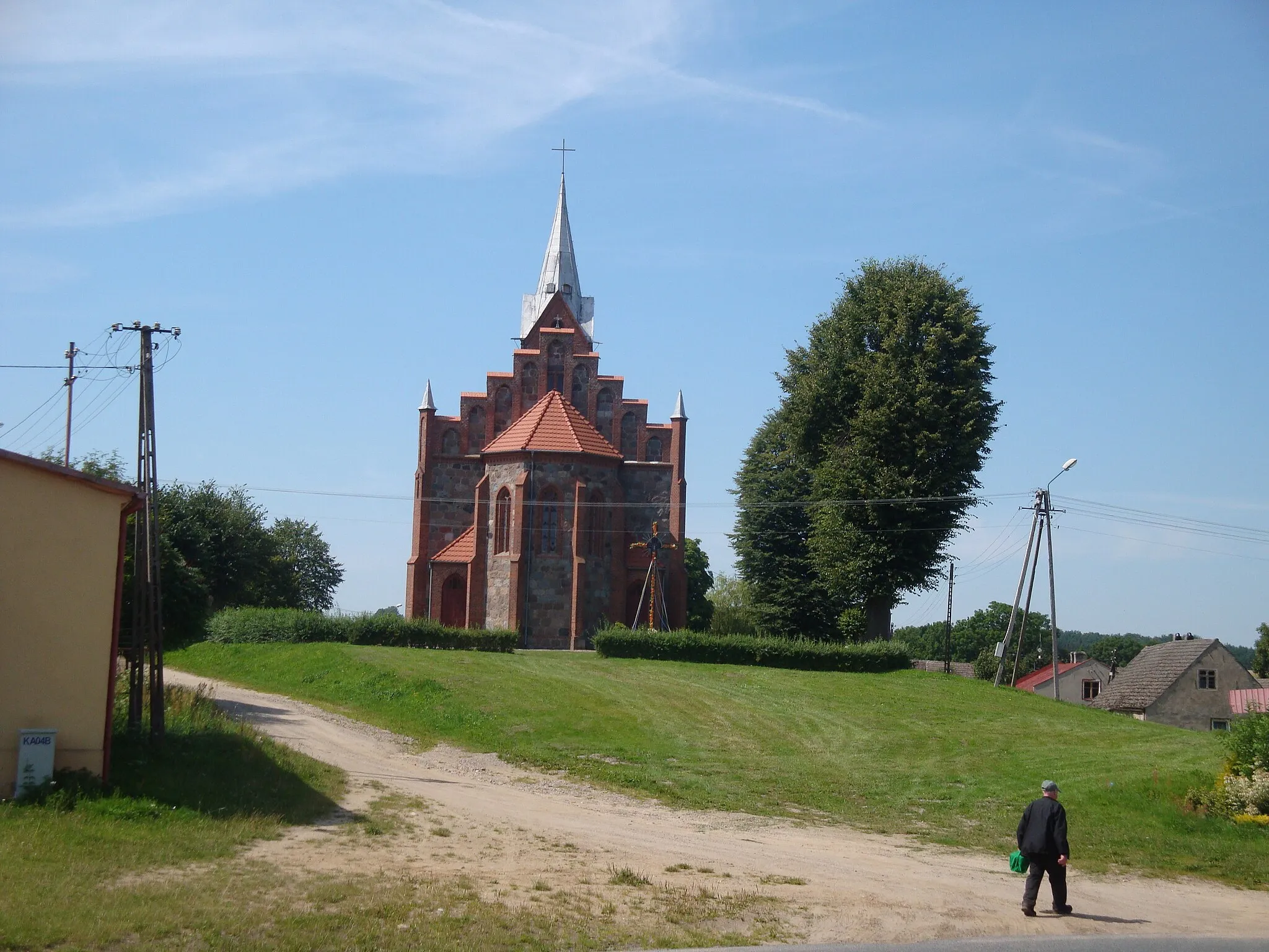 Photo showing: Popielewo - village in West Pomeranian Voivodeship, near Połczyn-Zdrój, Poland.