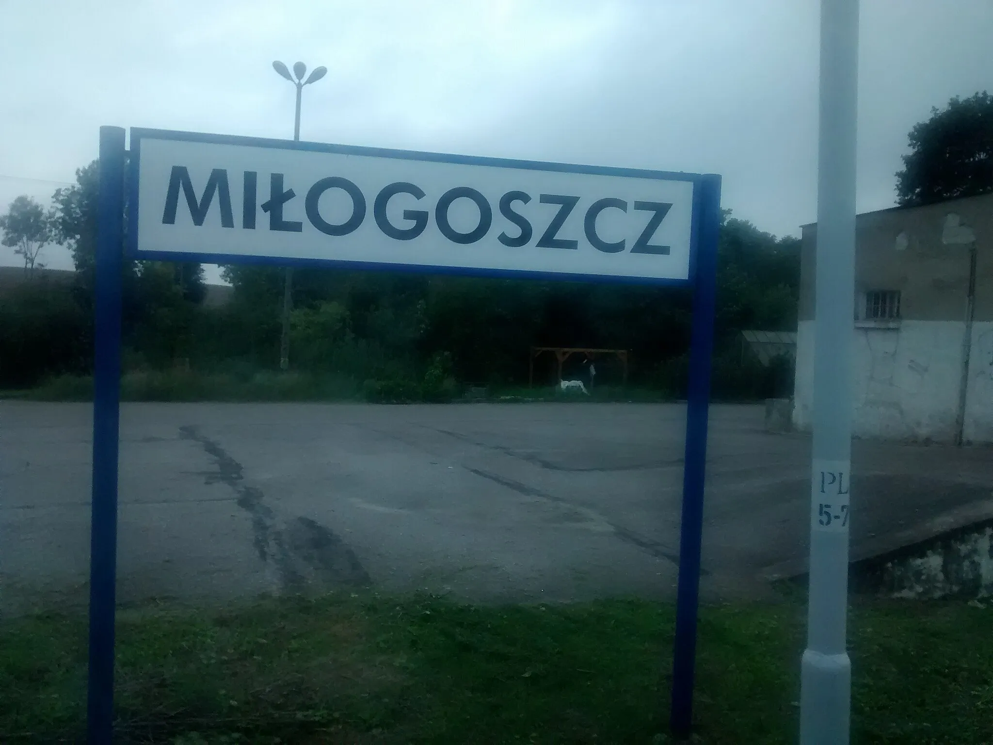 Photo showing: Stacja PKP Miłogoszcz.