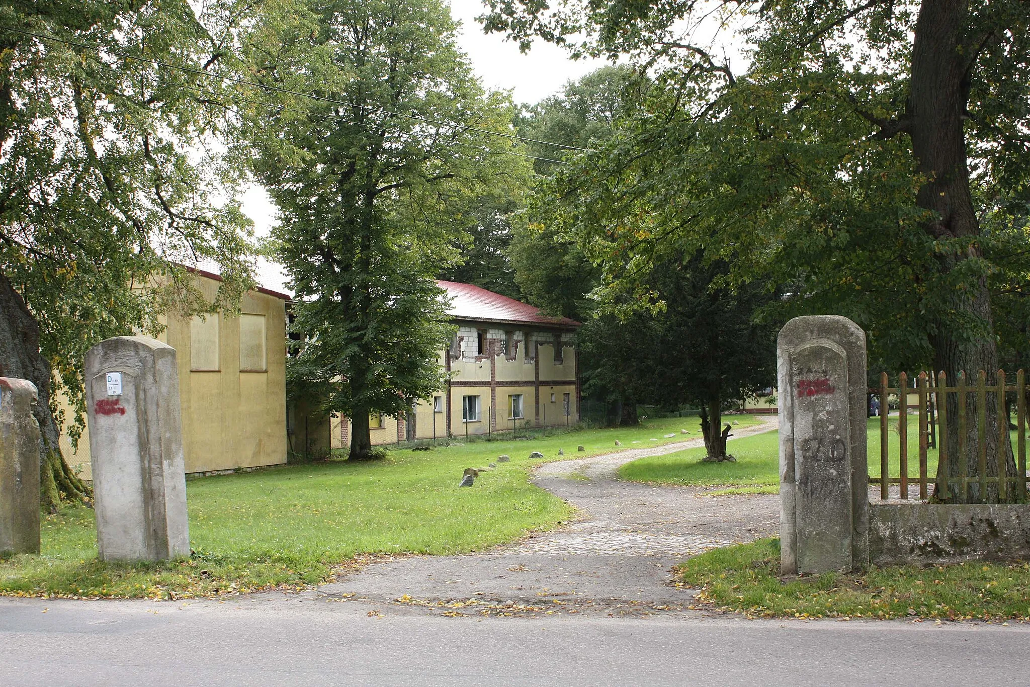 Photo showing: Prawdopodobnie park dworski w Kotłowie