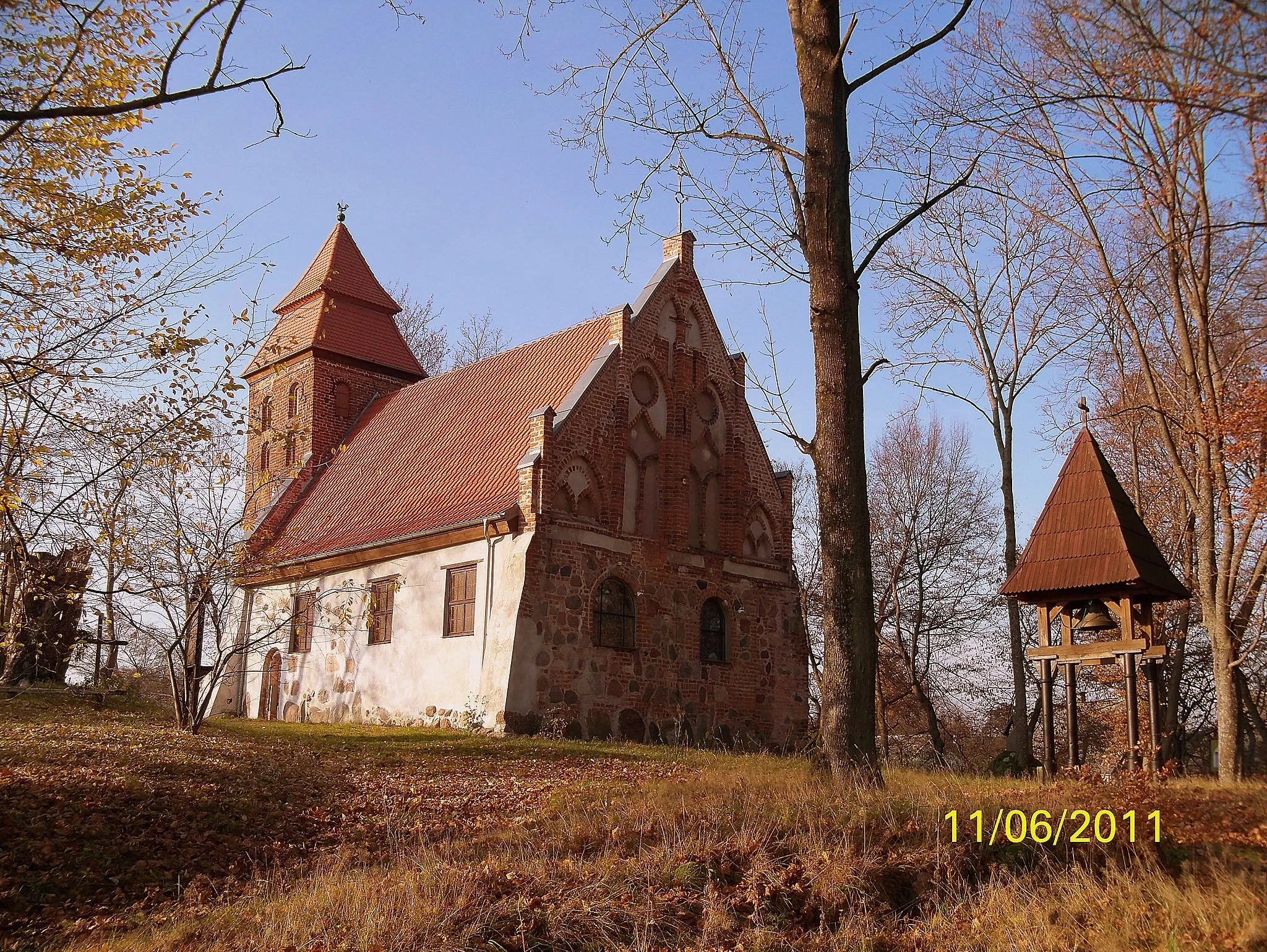 Photo showing: Kościernica, kościół p.w. MB Królowej Polski (zabytek nr rejestr. 25)