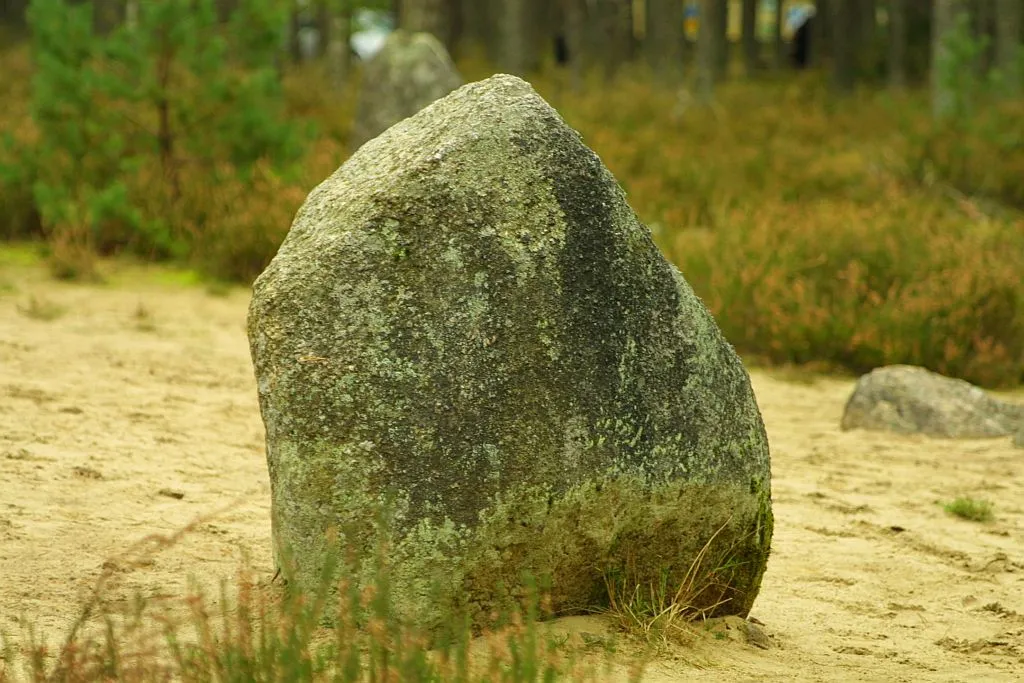 Photo showing: Grzybnica - Kromlech Gotów II wiek n.e.