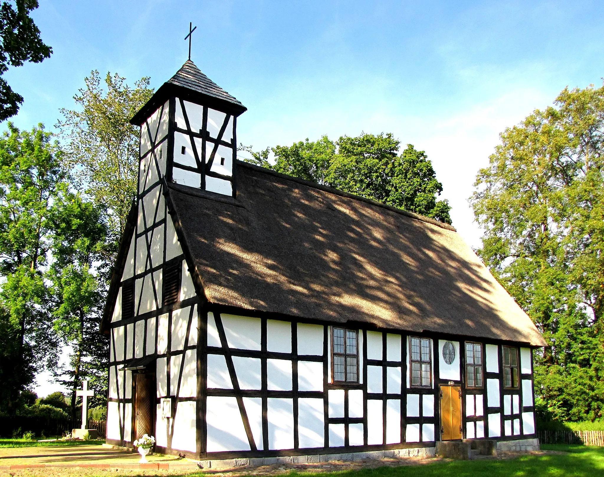 Photo showing: Garbno - szachulcowy kościół pw. św. Antoniego Padewskiego, 1769 (zabytek nr 24)