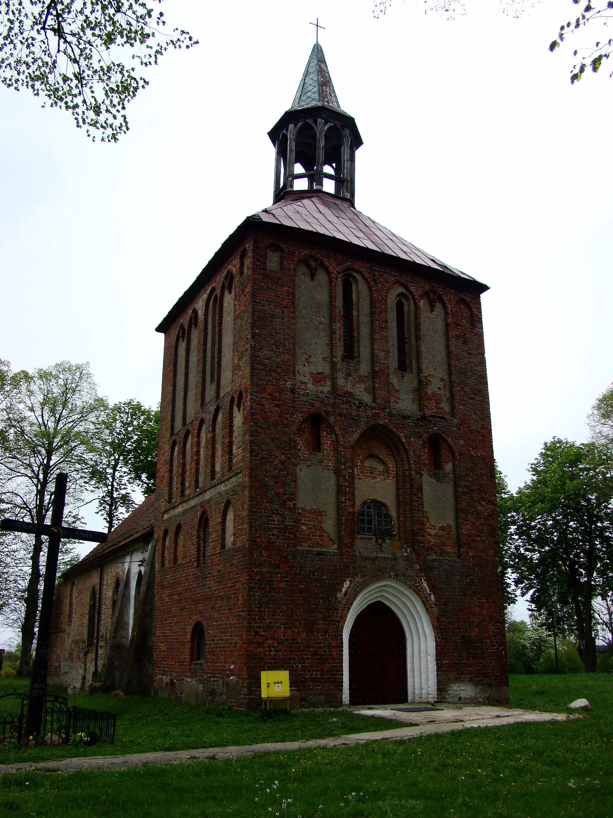 Photo showing: Kościół Wniebowzięcia NMP w Czerninie koło Kołobrzegu (zabytek nr rejestr. 129)