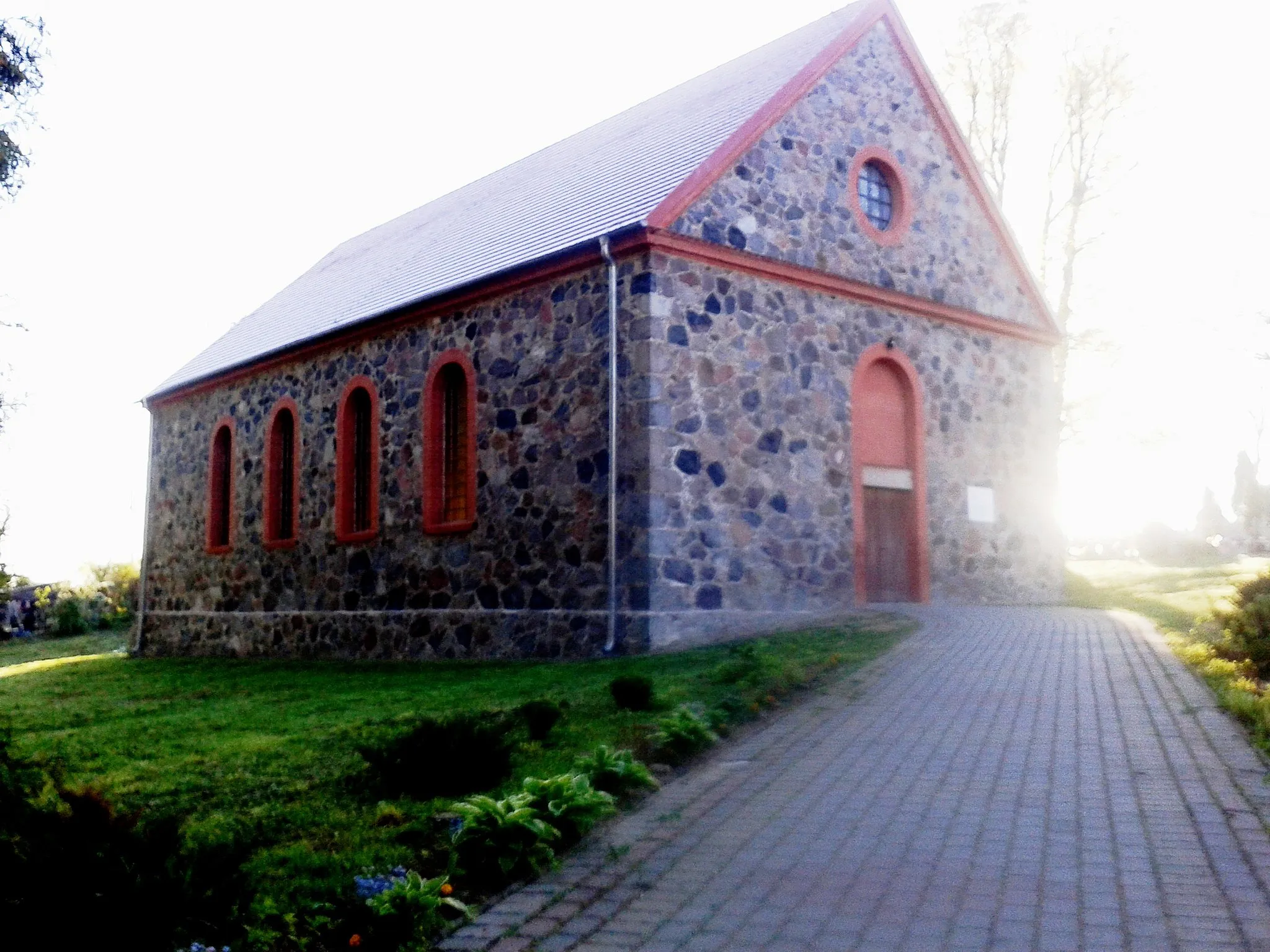Photo showing: Kościół pw. Najśw. Serca Pana Jezusa w Zajezierzu (gm. Łobez)