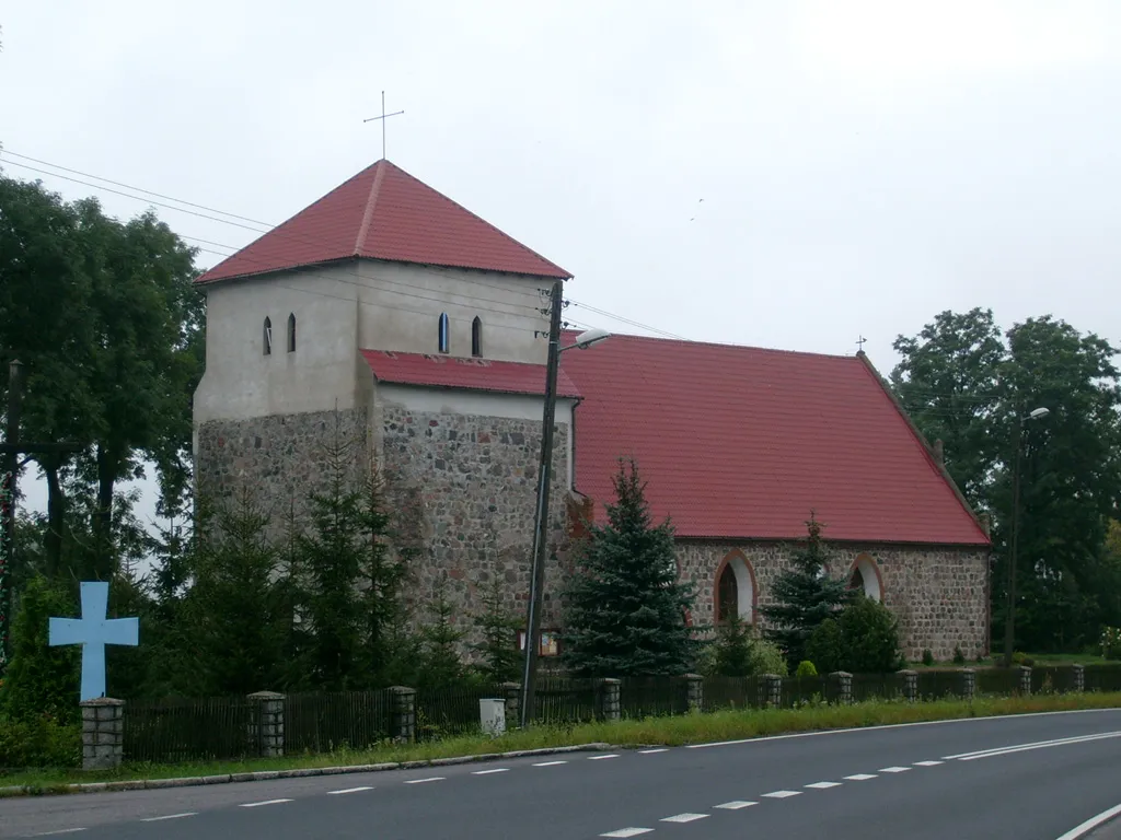 Photo showing: John Cantius church in Wapnica (gmina Suchań), Poland