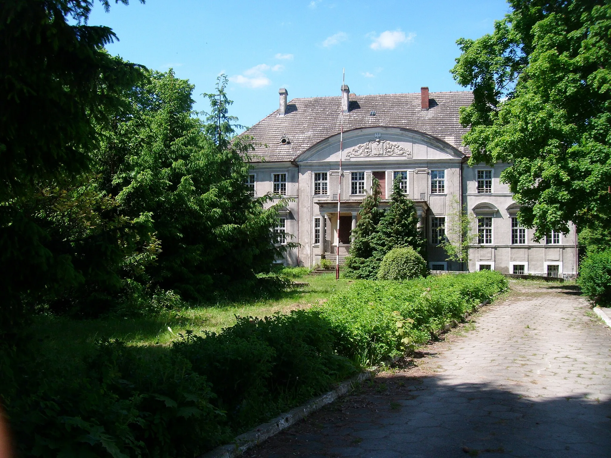Photo showing: zabytkowy pałac w Święciechowie (zabytek nr rejestr. 176)
