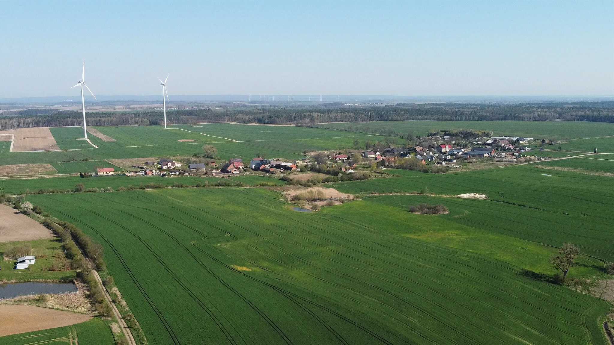 Photo showing: Sosnowo in Banie commune, NW Poland