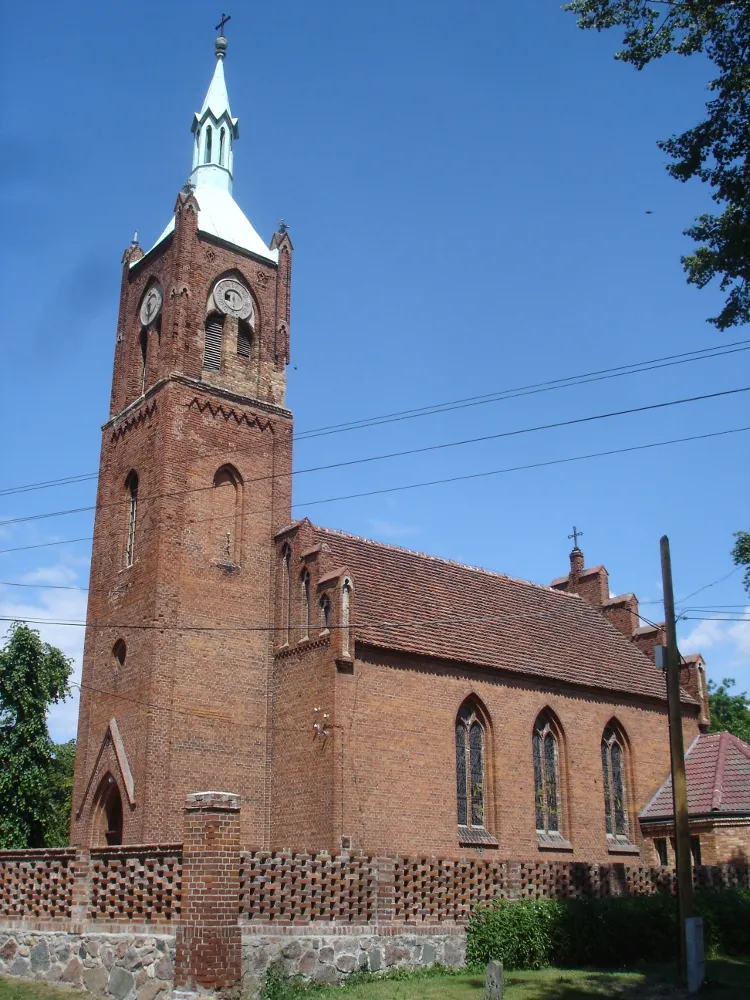 Photo showing: Church in Ryszewko, Poland, West Pomeranian Voivodeship, Pyrzyce Country, commune Pyrzyce