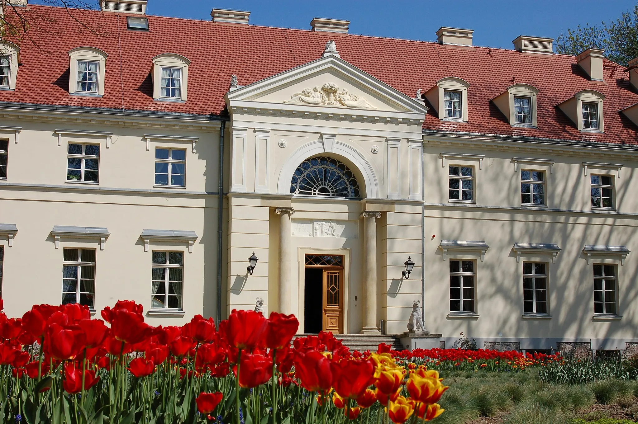 Photo showing: Przelewice - pałac