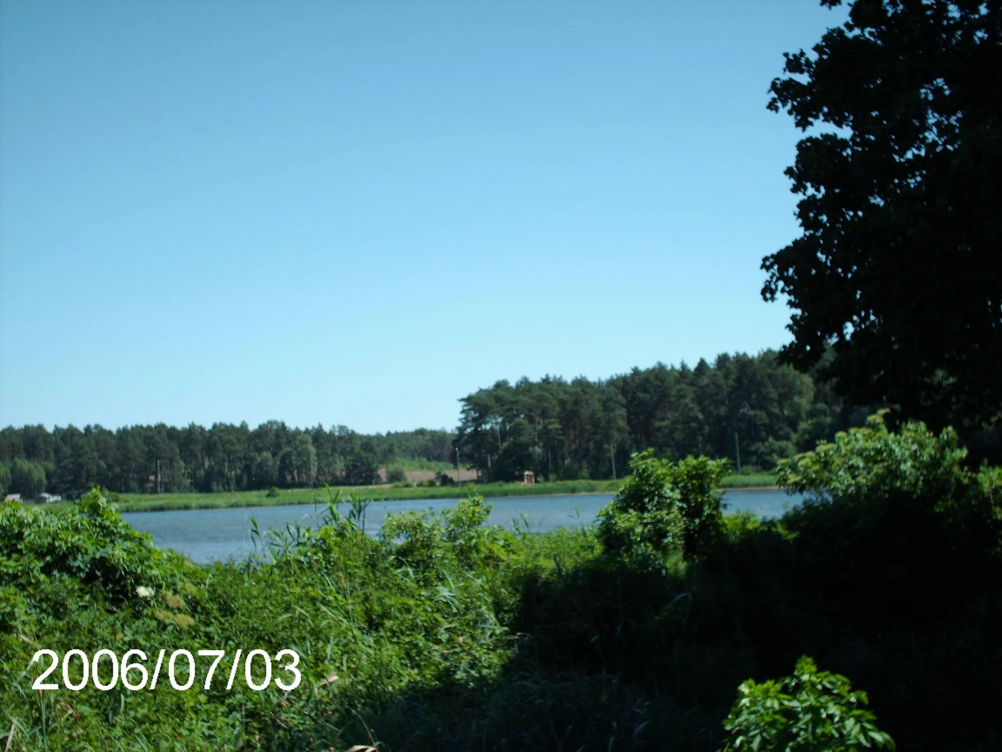 Photo showing: Przelewice (Człopa municipality), surroundings of the mill.