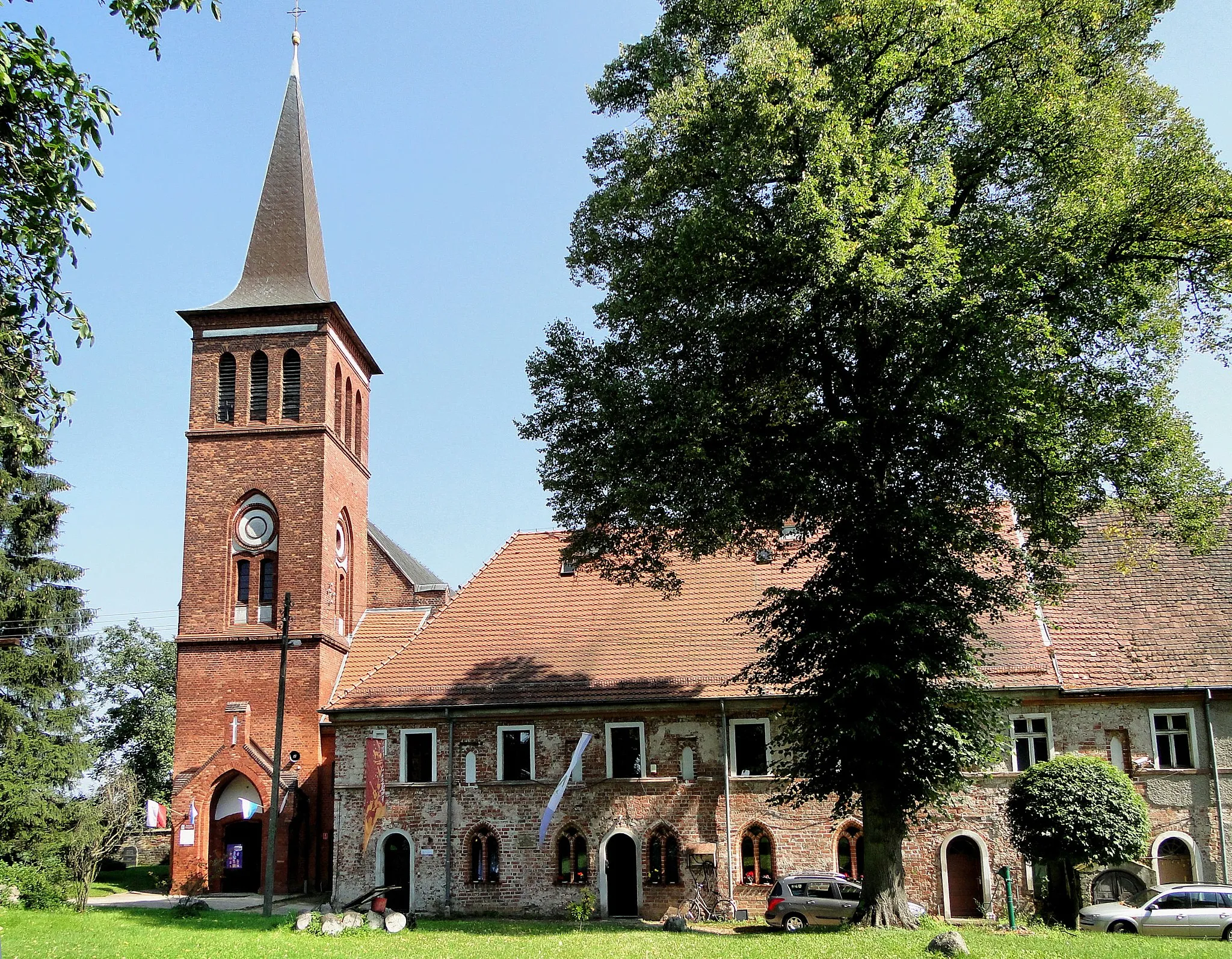 Photo showing: Marianowo - zespół klasztorny cystersów
