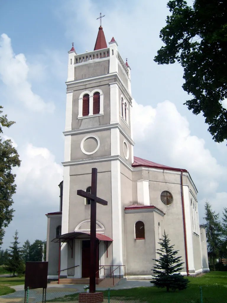 Photo showing: Christ the King church in Lubno, Poland