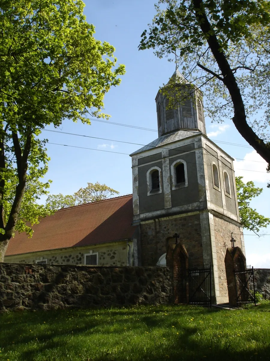 Photo showing: Our Lady of Częstochowa church in Krępcewo (Stargard County), Poland