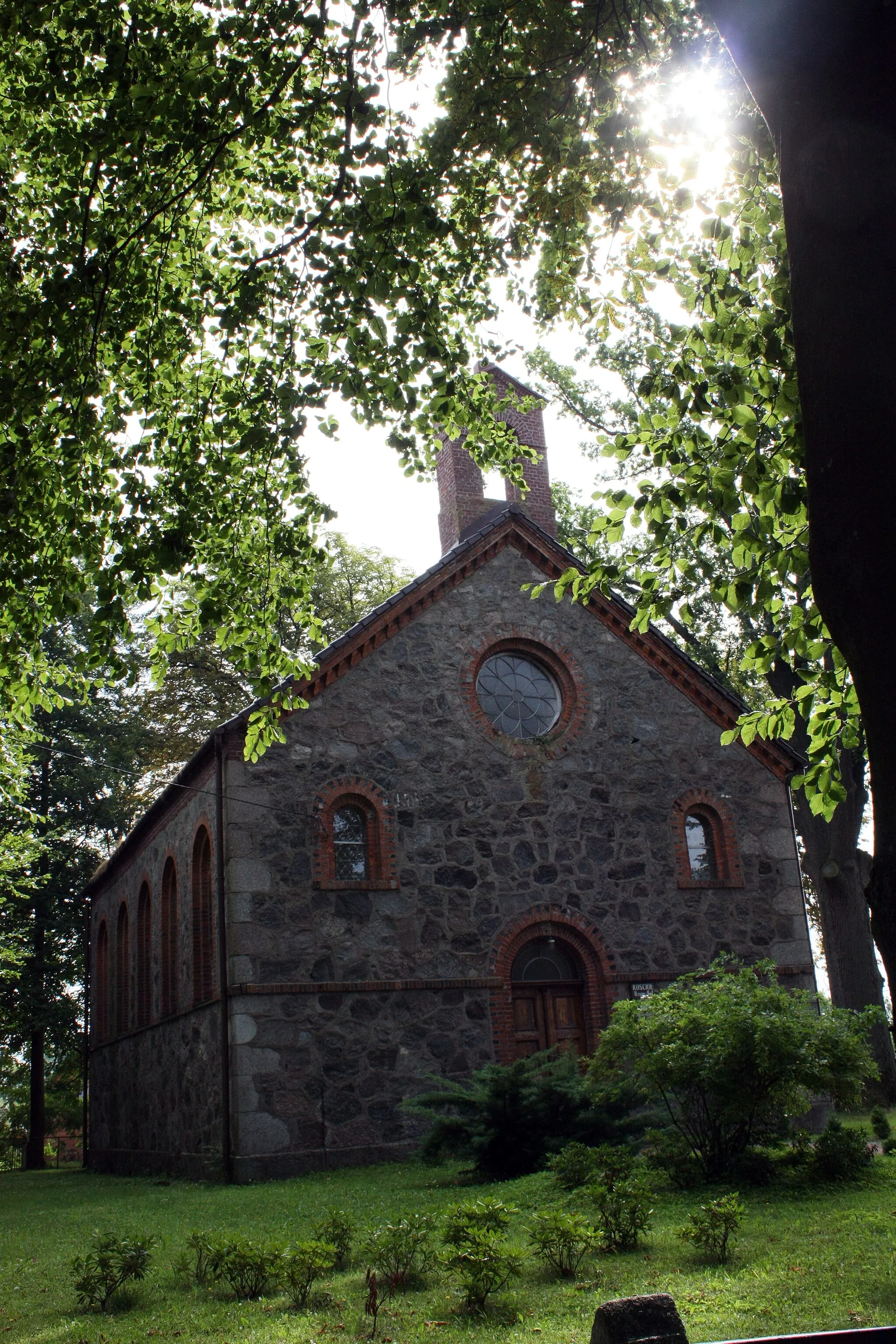 Photo showing: Kosobudy - dawny kościół ewangelicki, obecnie rzymskokatolicki filialny p.w. św. Józefa Oblubieńca Najświętszej Maryi Panny, 1891