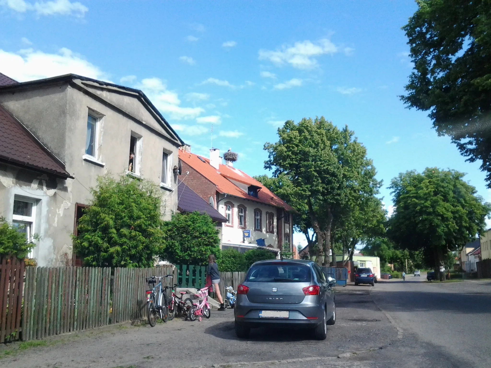 Photo showing: Bocianie gniazdo w Dolicach przy ul. Wiejskiej