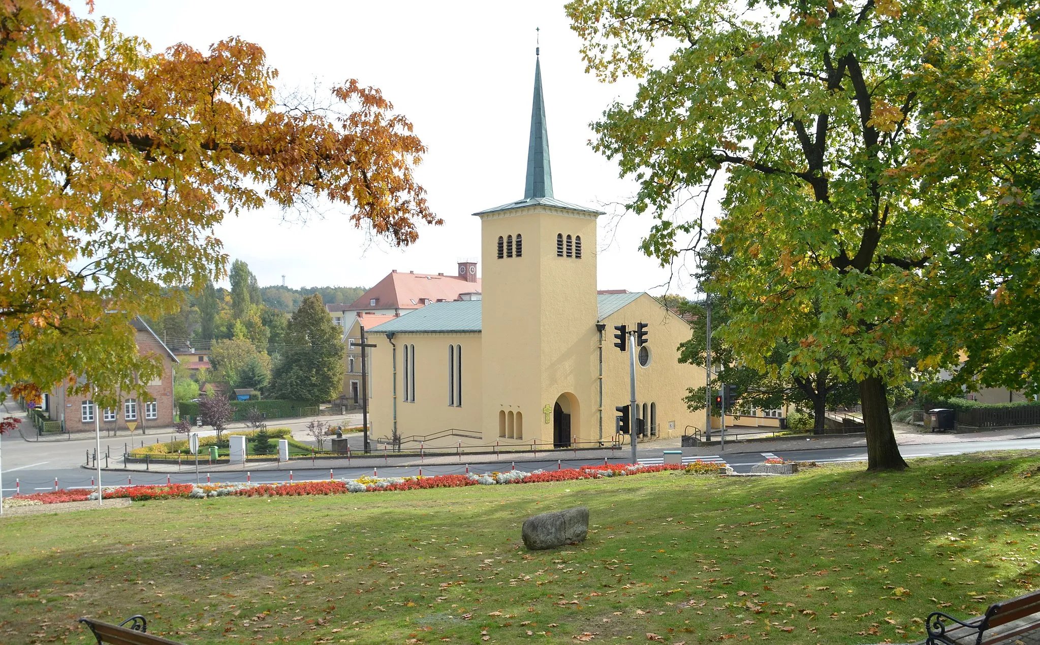 Photo showing: Człopa - kościół pw. św. Antoniego Padewskiego