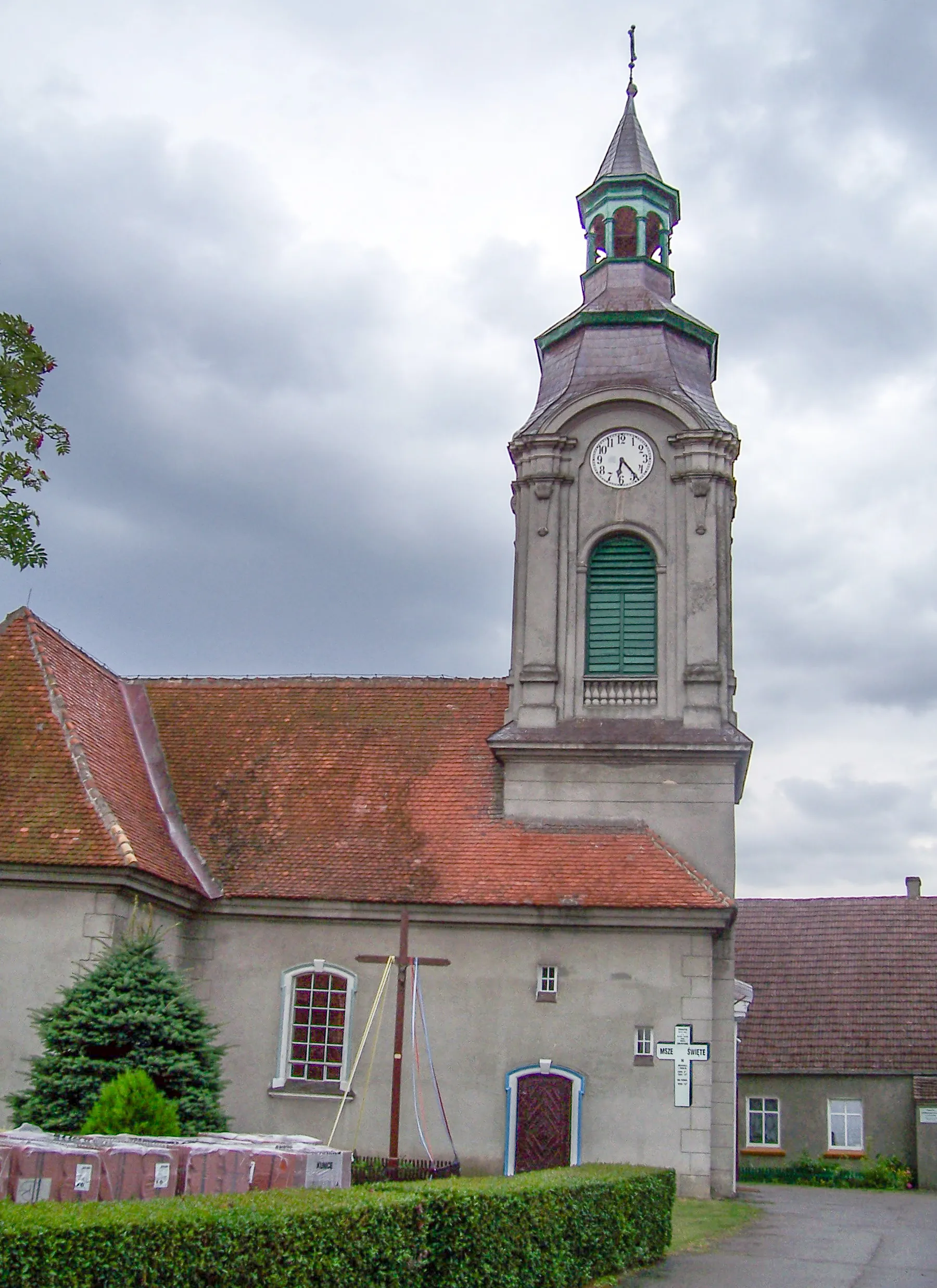 Photo showing: Chłopowo - kościół parafialny pw. Najświętszego Serca Pana Jezusa (1907/08)