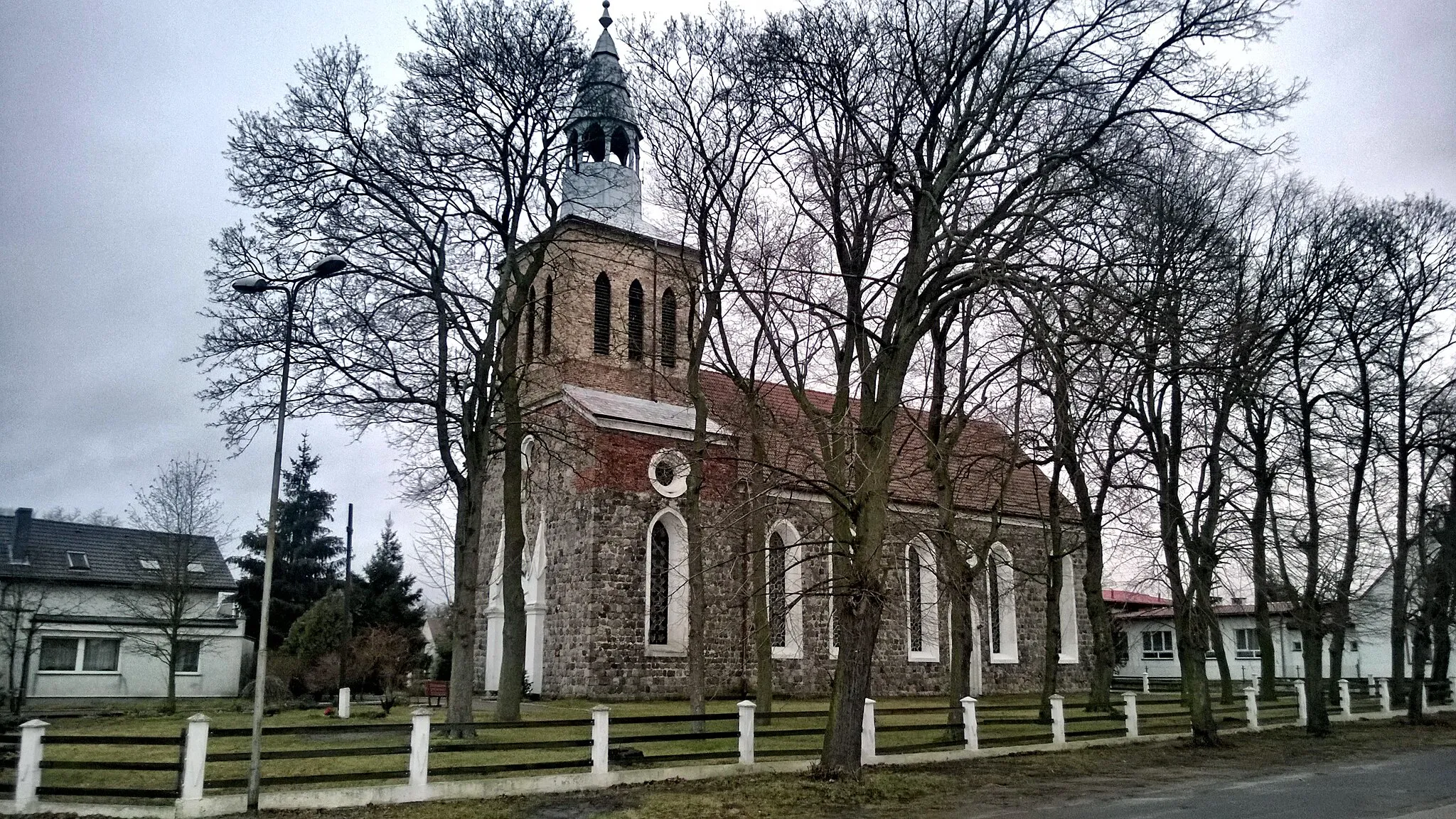 Photo showing: Our Lady of Częstochowa church in Czelin, Poland