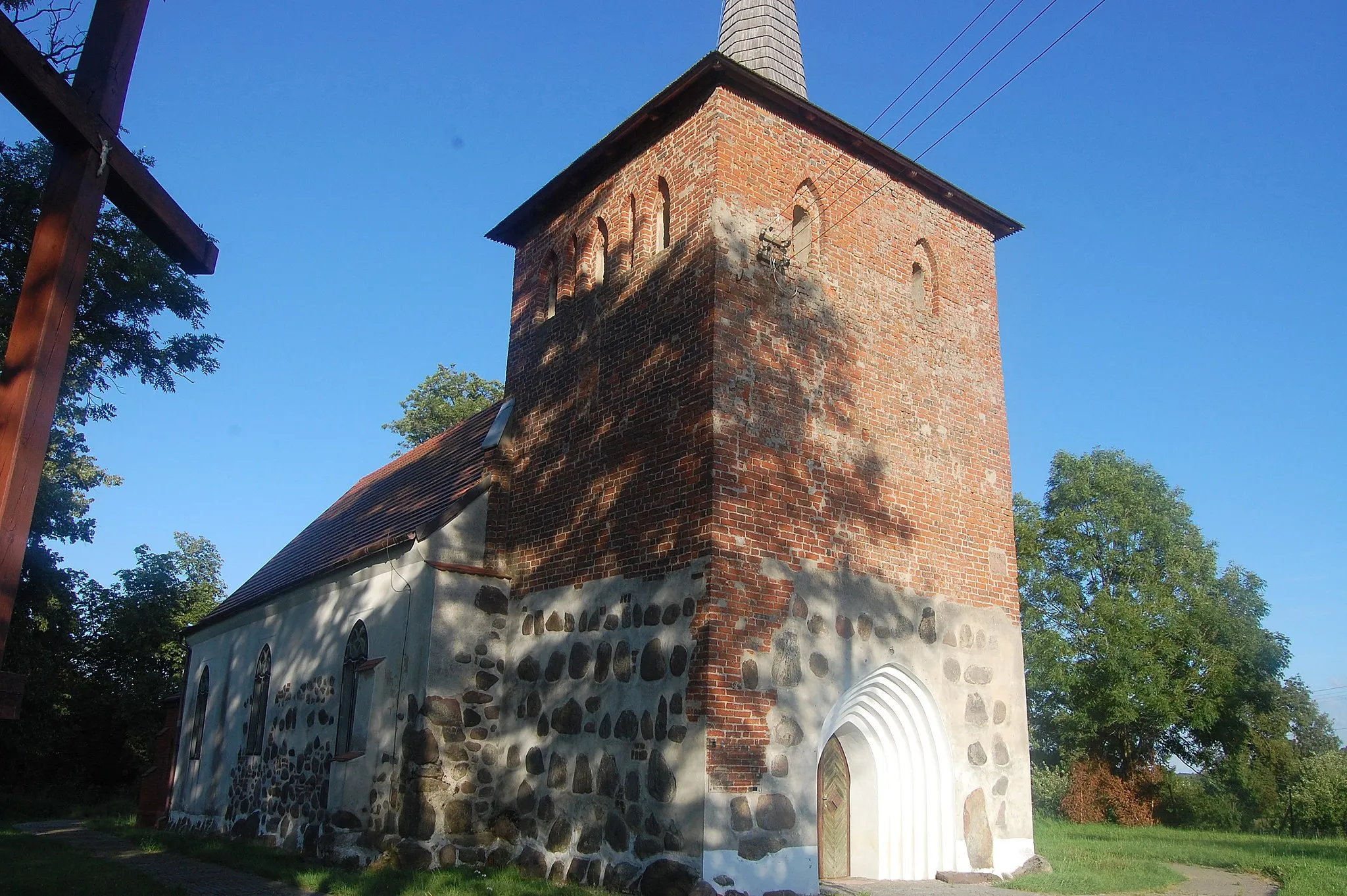 Photo showing: Kościół w Rusowie - widok ogólny