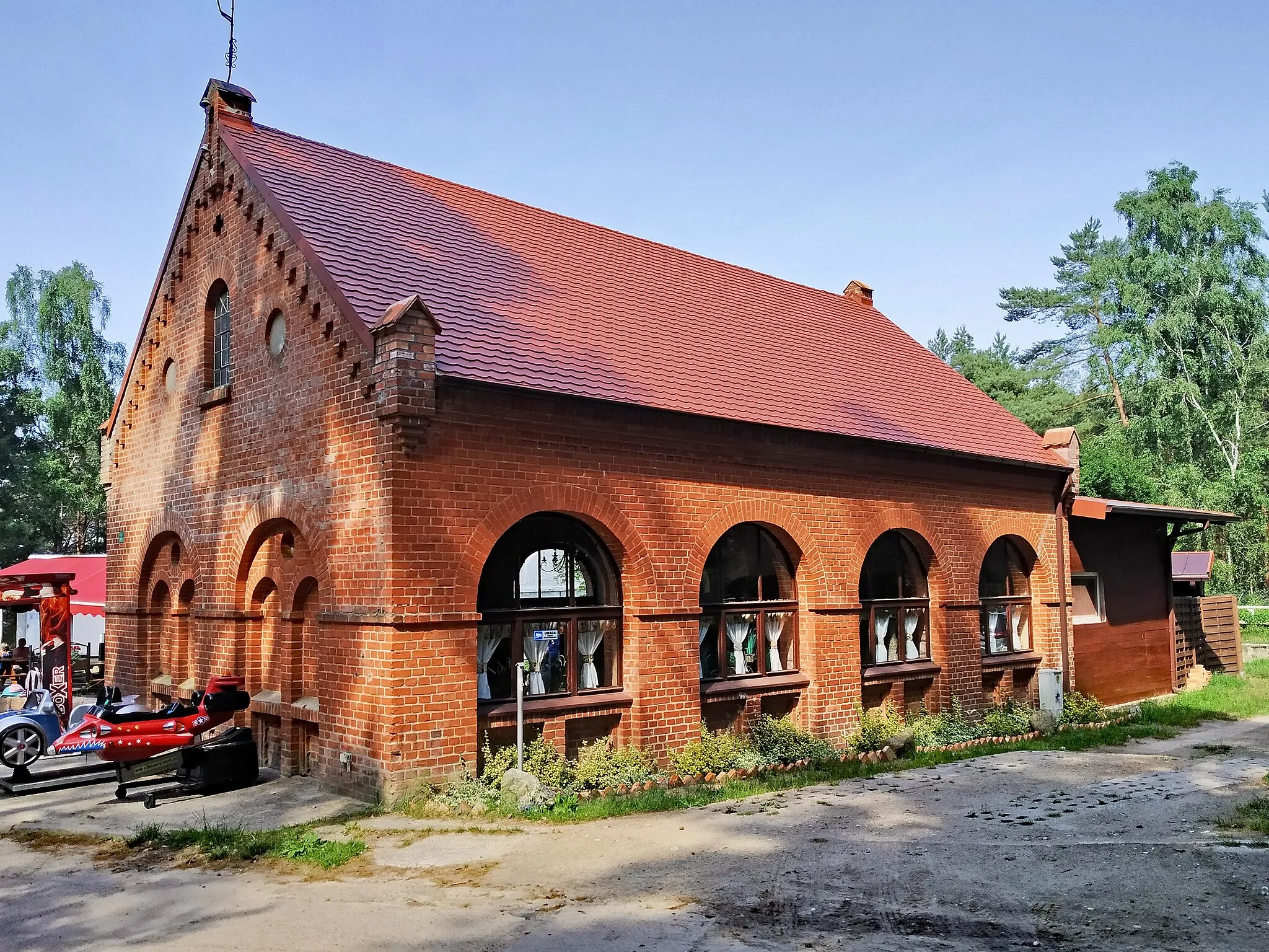 Photo showing: ehem. DGzRS Rettungsschuppen Seenotrettungsstation in Neuendorf/Wisełka (Wolin)