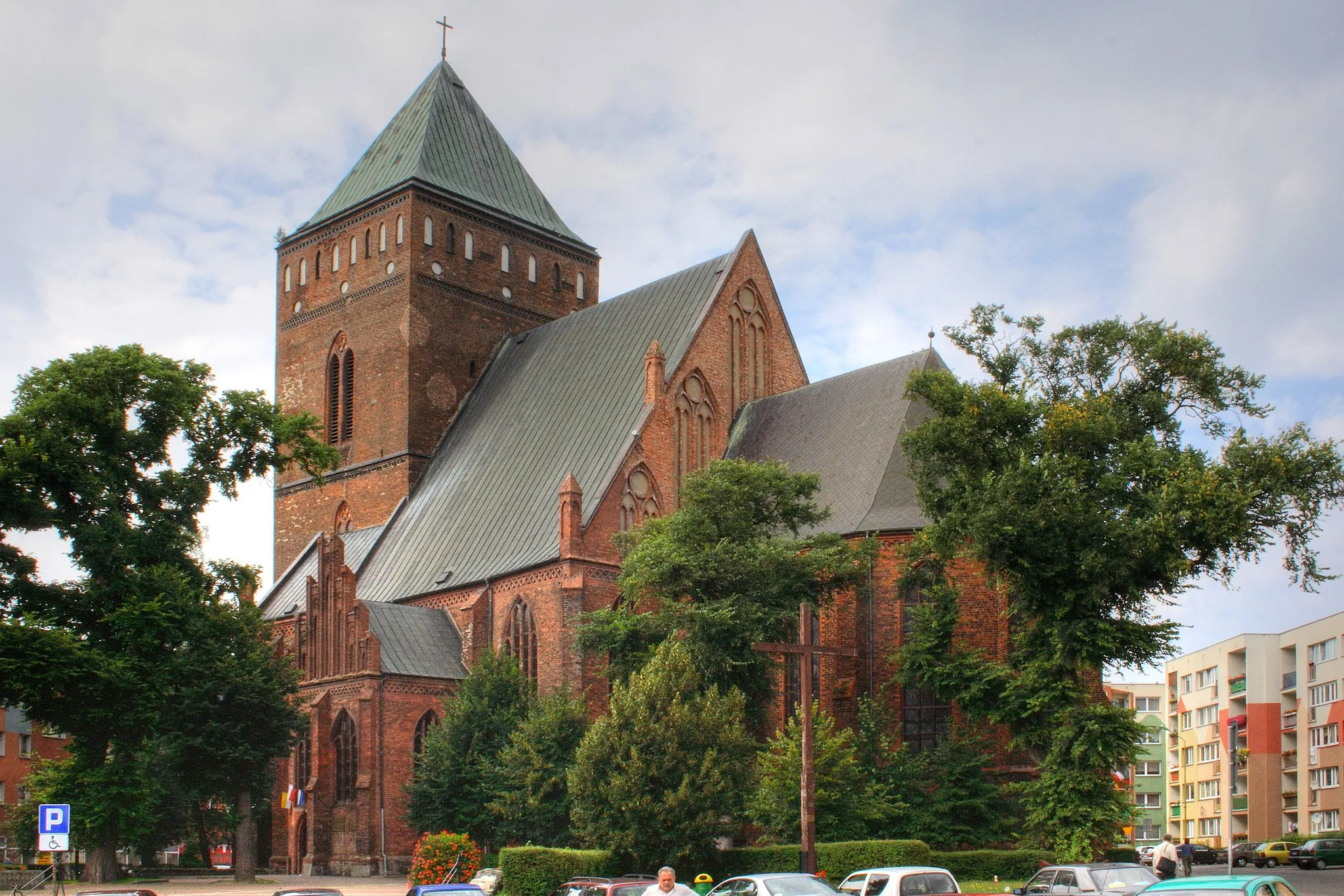 Photo showing: Kościół św. Katarzyny w Goleniowie