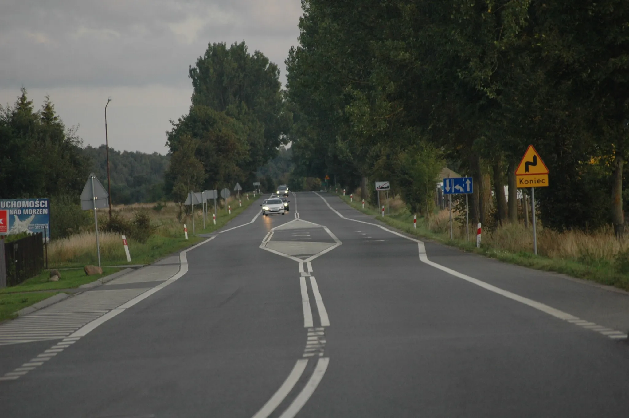 Photo showing: Droga krajowa nr 3 w Ostromicach