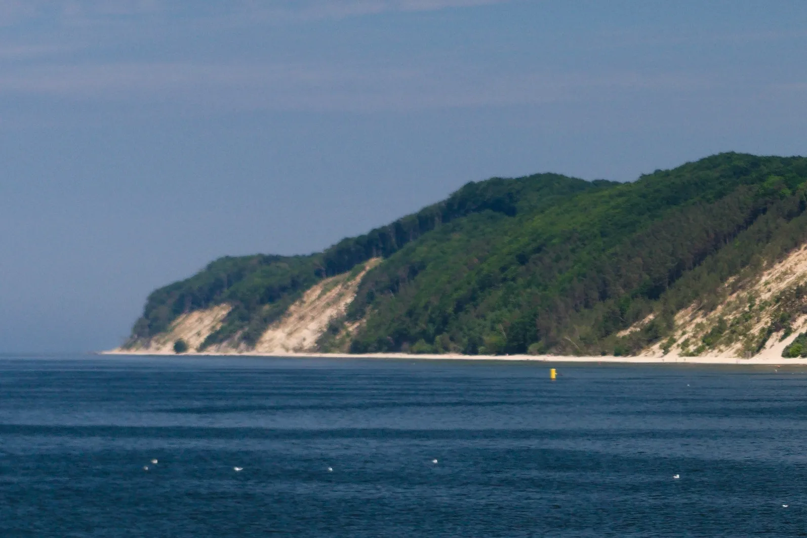 Photo showing: Gosań, widok z mola w Międzyzdrojach