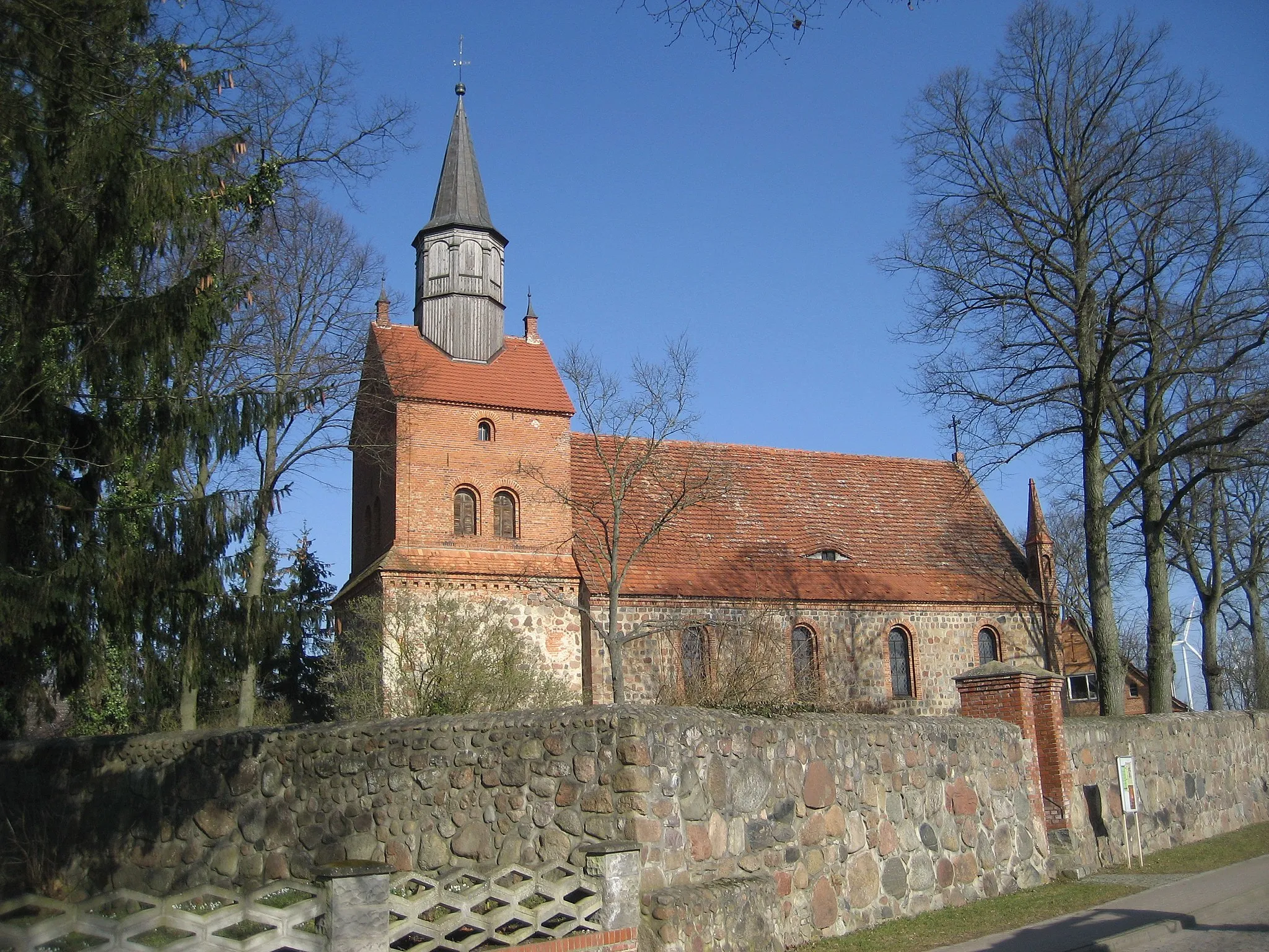 Photo showing: Kirche in Krackow