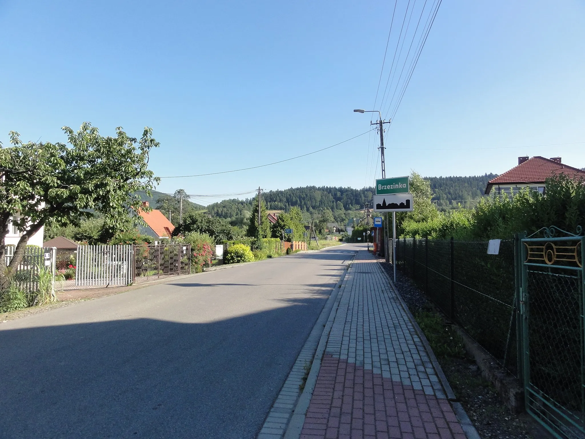Photo showing: Brzezinka near Andrychów