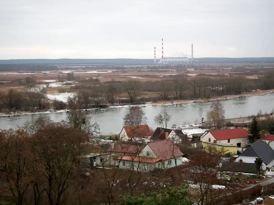 Photo showing: Dolna Odra - widok z Mescherin, styczeń 2011