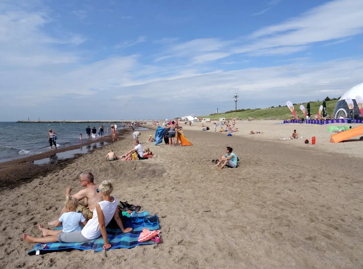 Photo showing: Plaża w Darłówku Zachodnim