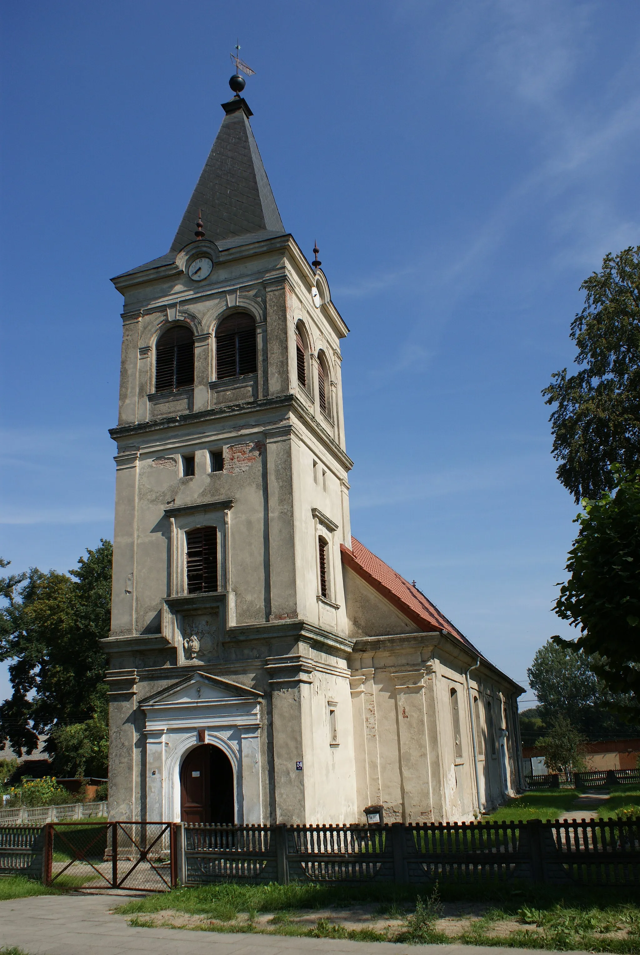 Photo showing: Church in Dolsk near Mysliborz (NW Poland)