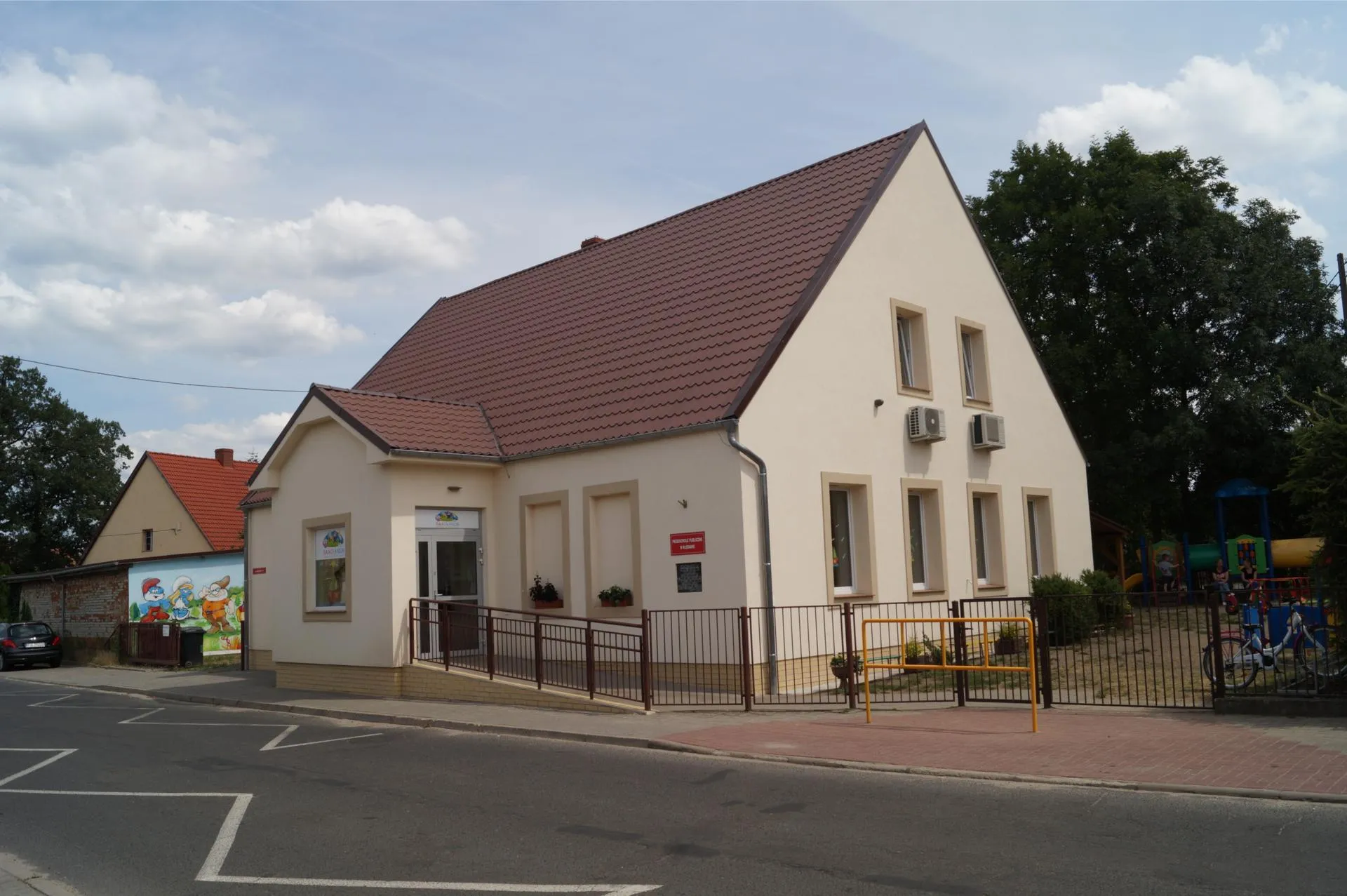 Photo showing: Przedszkole w Kłodawie