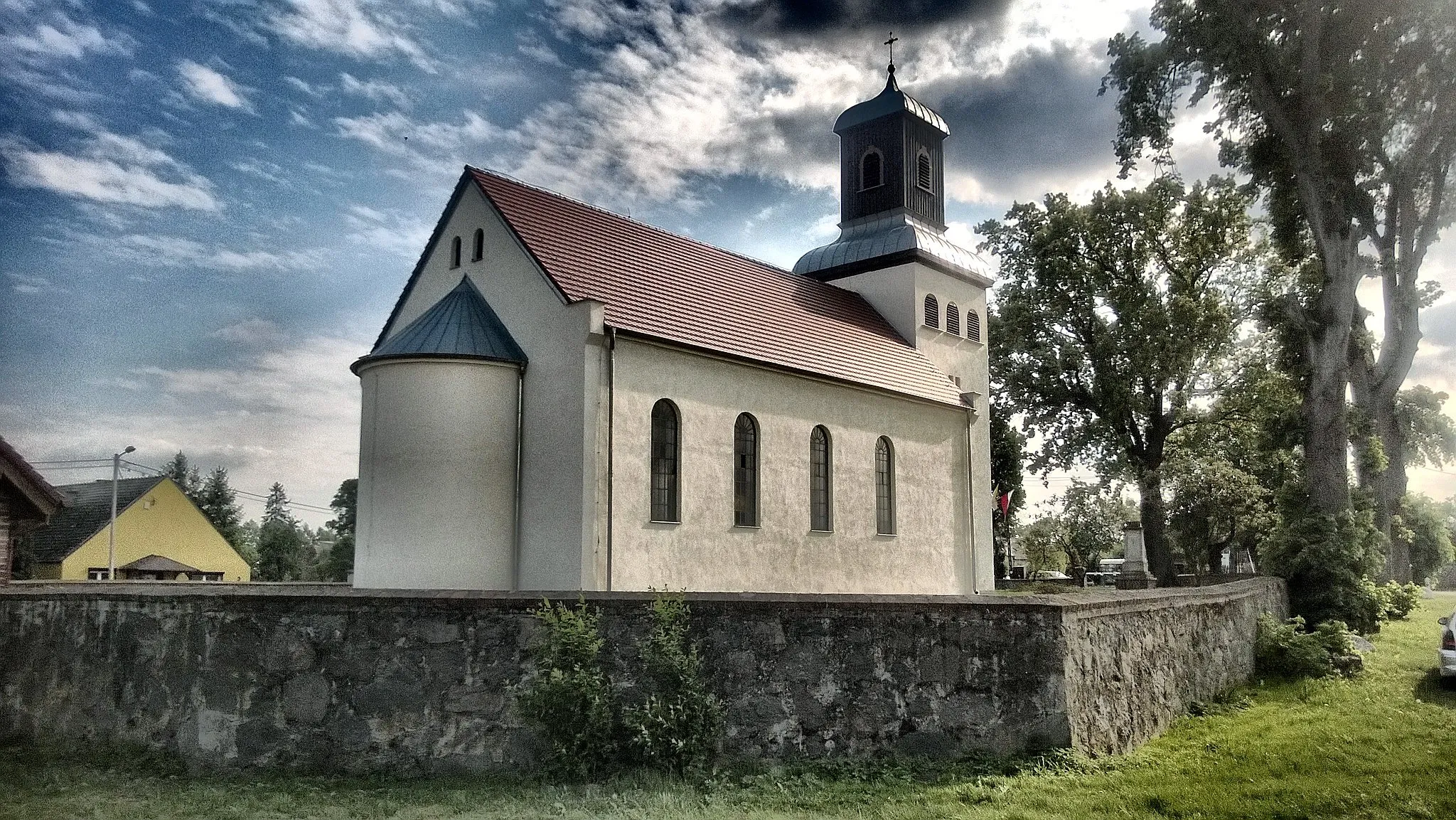 Photo showing: Kierzków - kościół