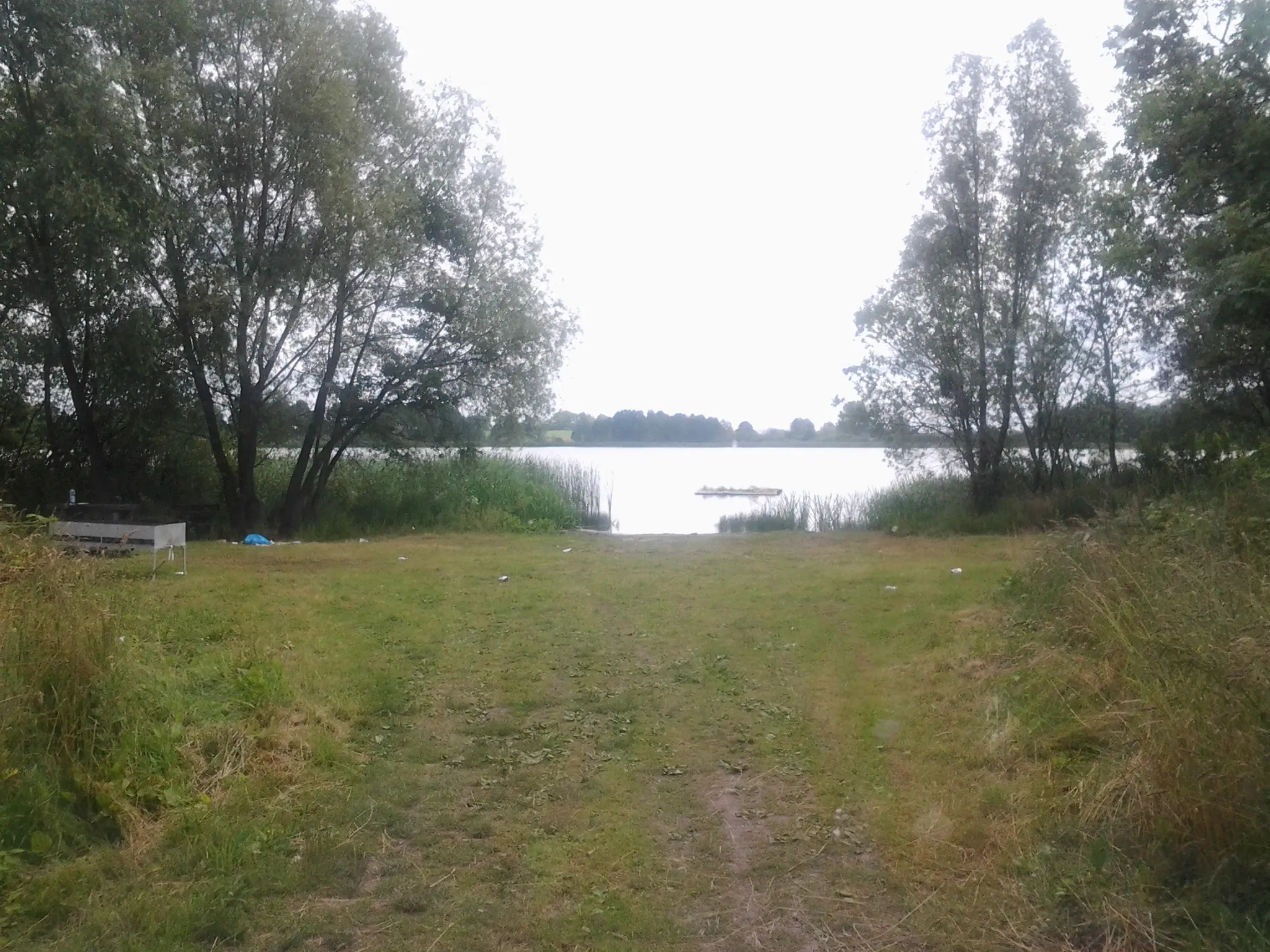 Photo showing: Kolsk - miejsce wodowania na Jeziorze Szypa