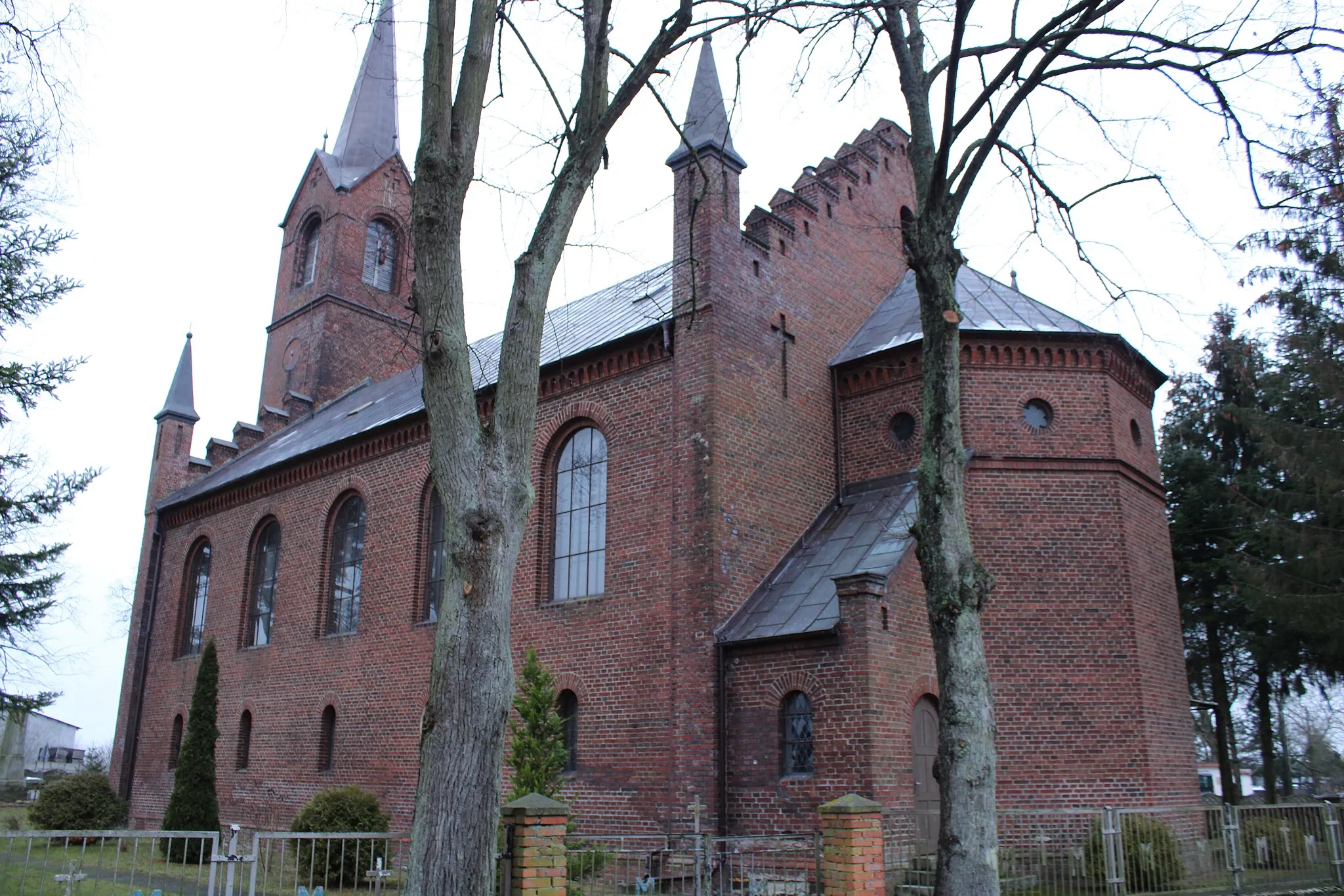 Photo showing: kościół w Korzystnie