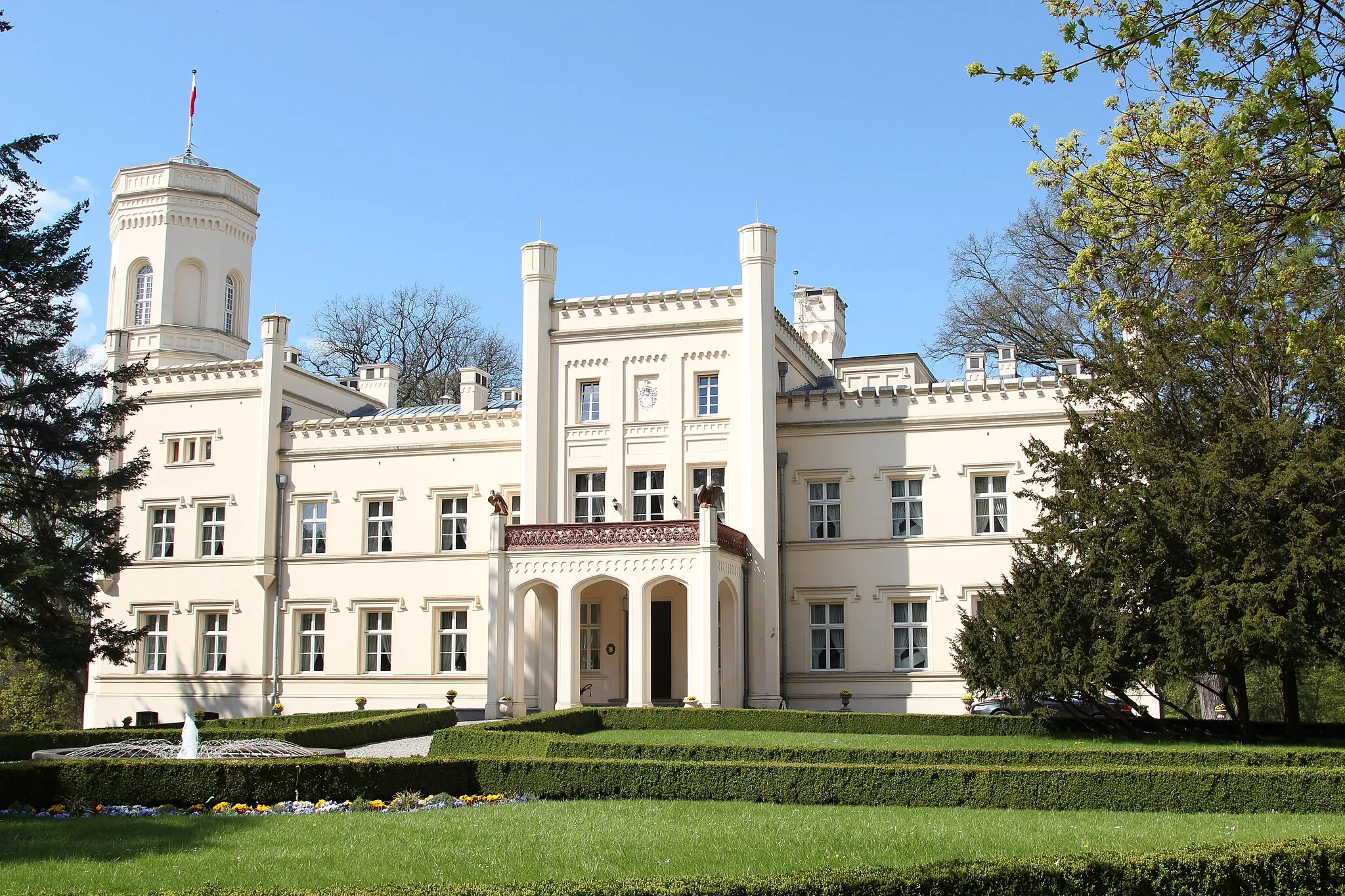 Photo showing: Palace in Mierzęcin