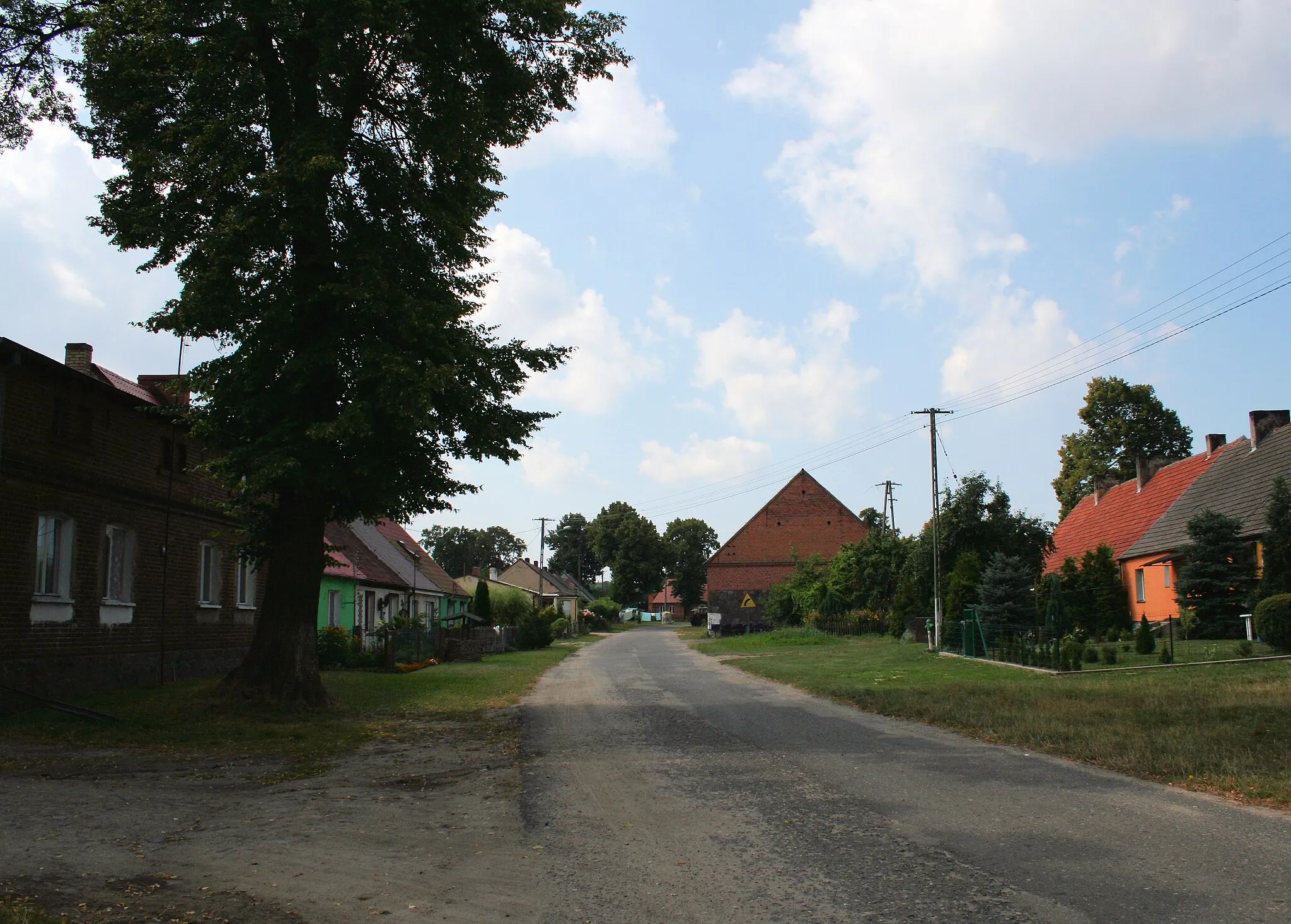 Photo showing: Roscin village in Mysliborz county, Poland