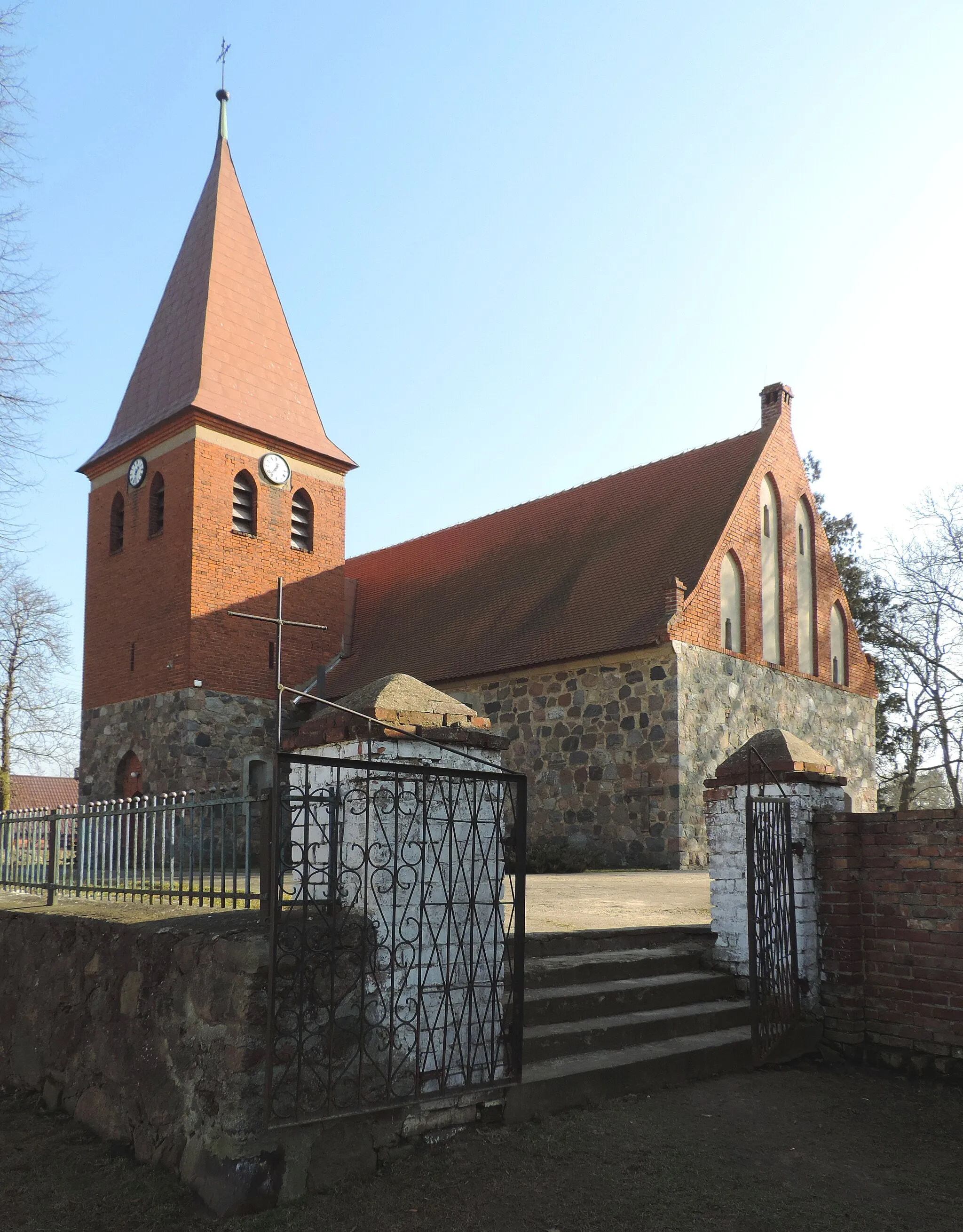 Photo showing: Kościół filialny w Rychnowie, gm. Barlinek