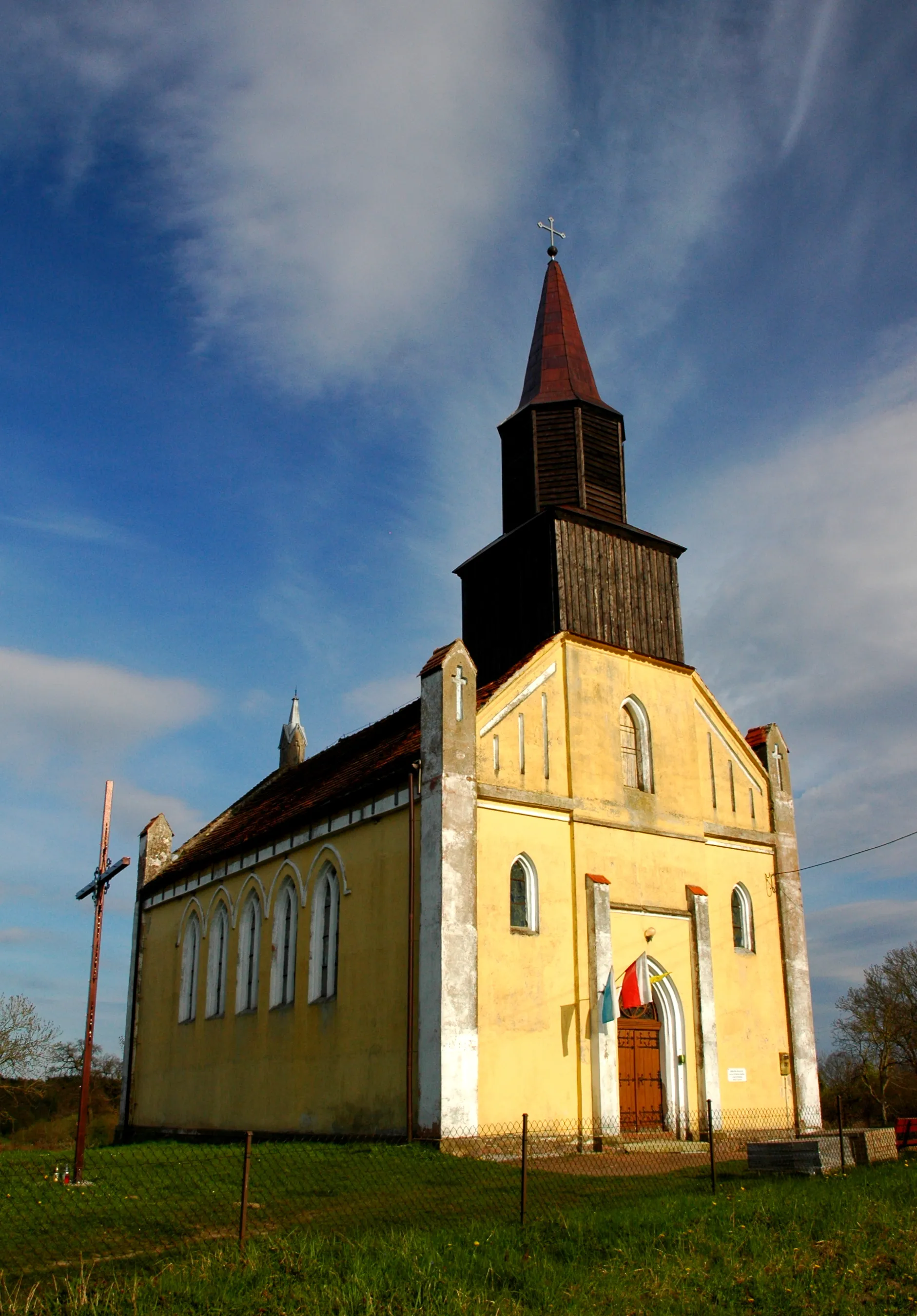 Photo showing: Rzystanowo - kościół pw. św. Stanisława Kostki