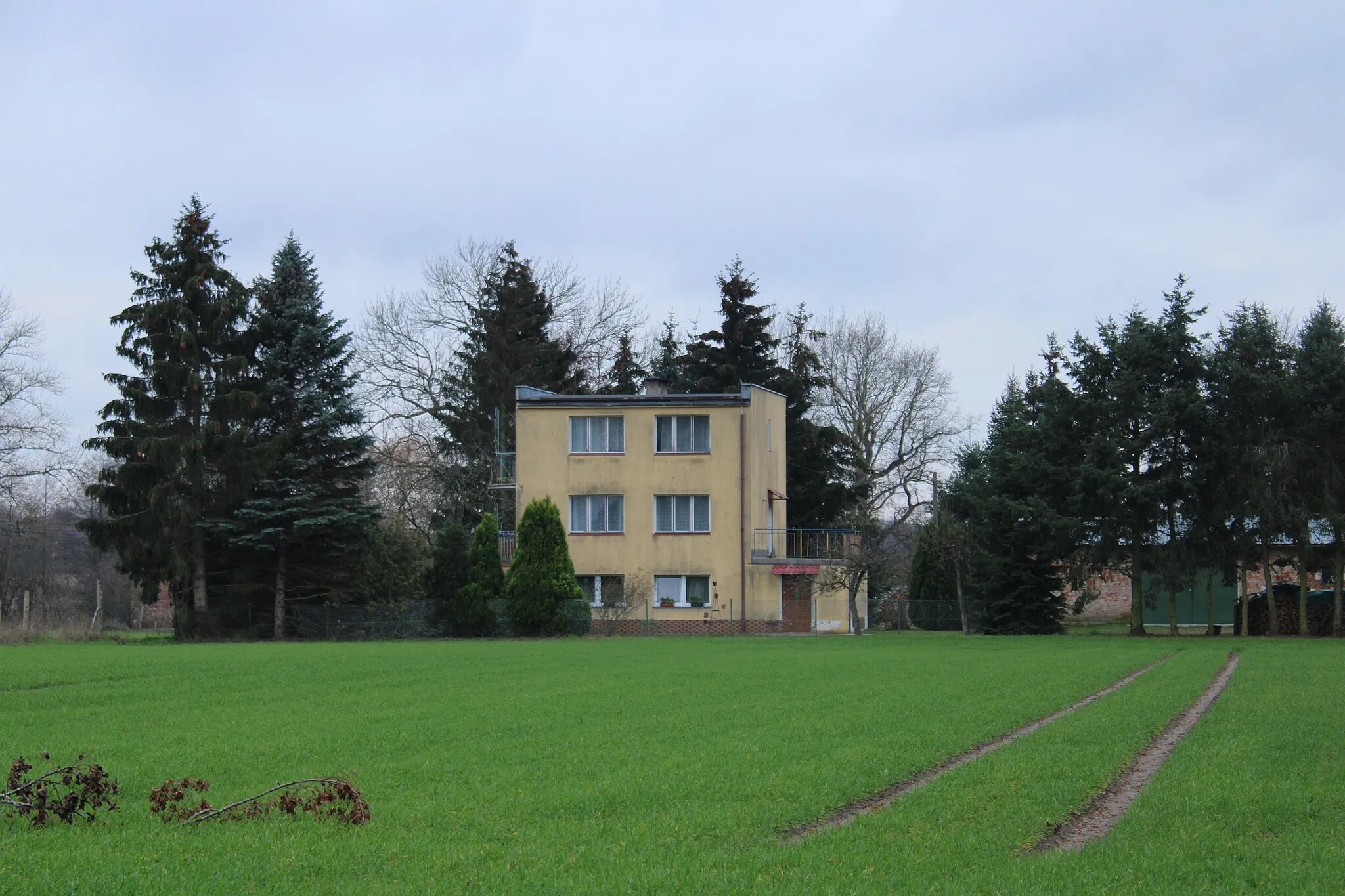 Photo showing: budynek w Skarchowie