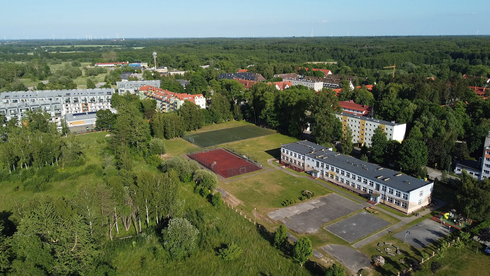 Photo showing: Podczele - east part of Kołobrzeg