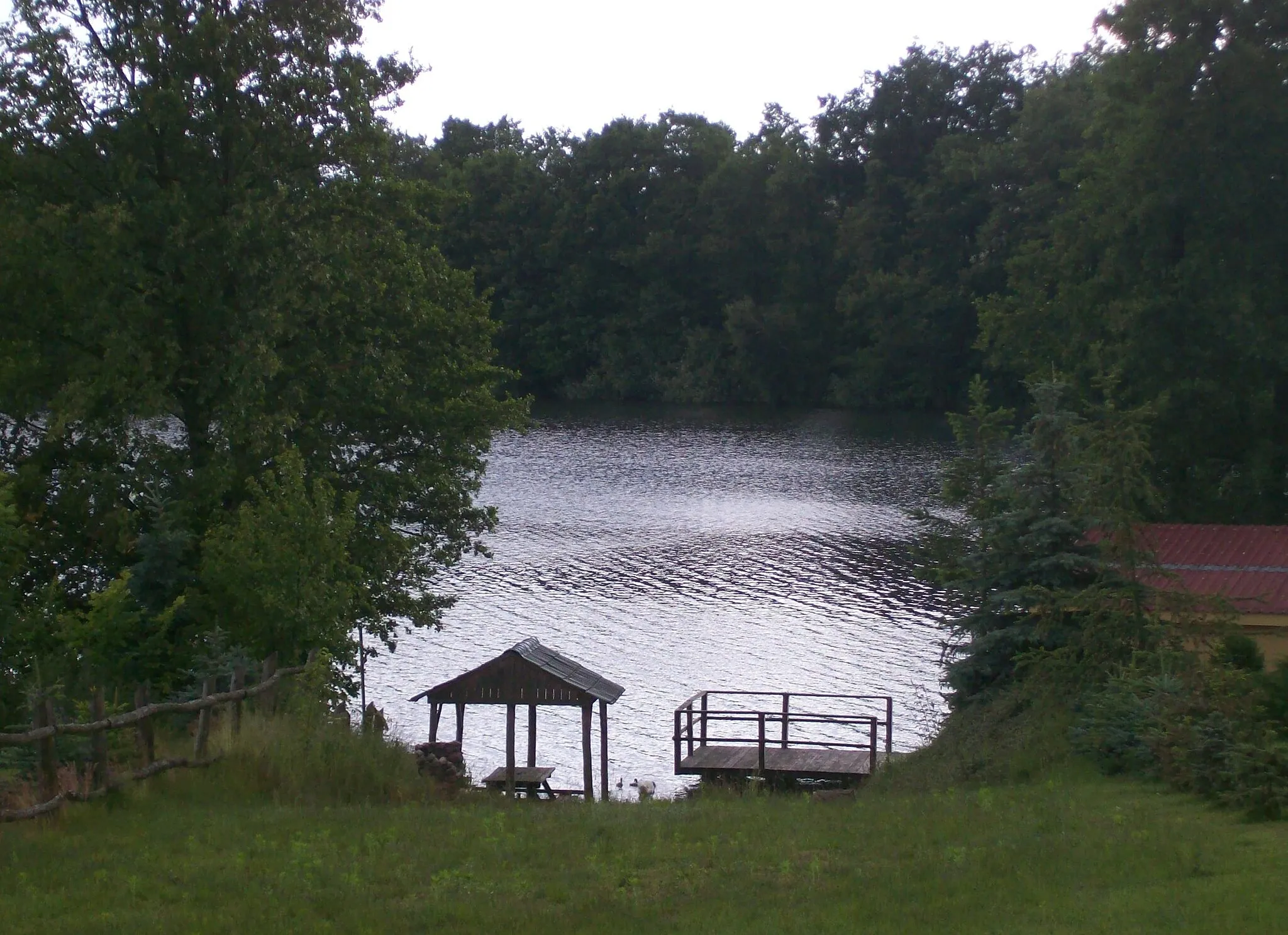 Photo showing: Jezioro Pełcz w okolicy wsi Krzynki.