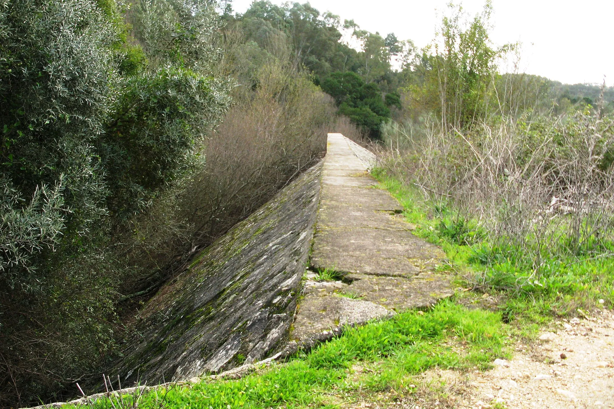 Photo showing: Barrage de Montargil. Ancien Barrage N° 1