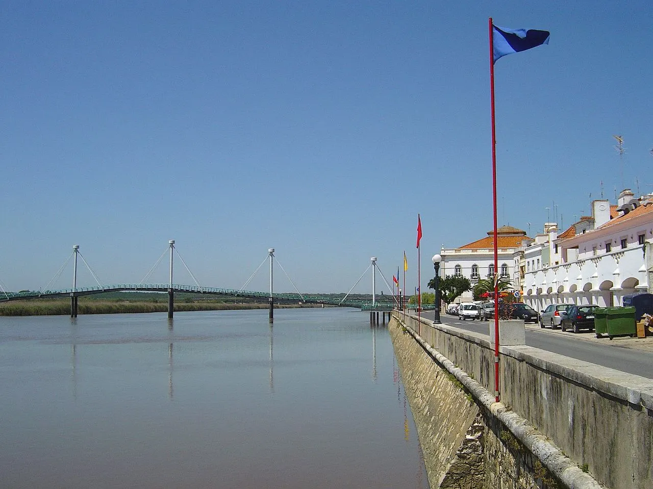 Photo showing: Rio Sado em Alcácer do Sal - Portugal