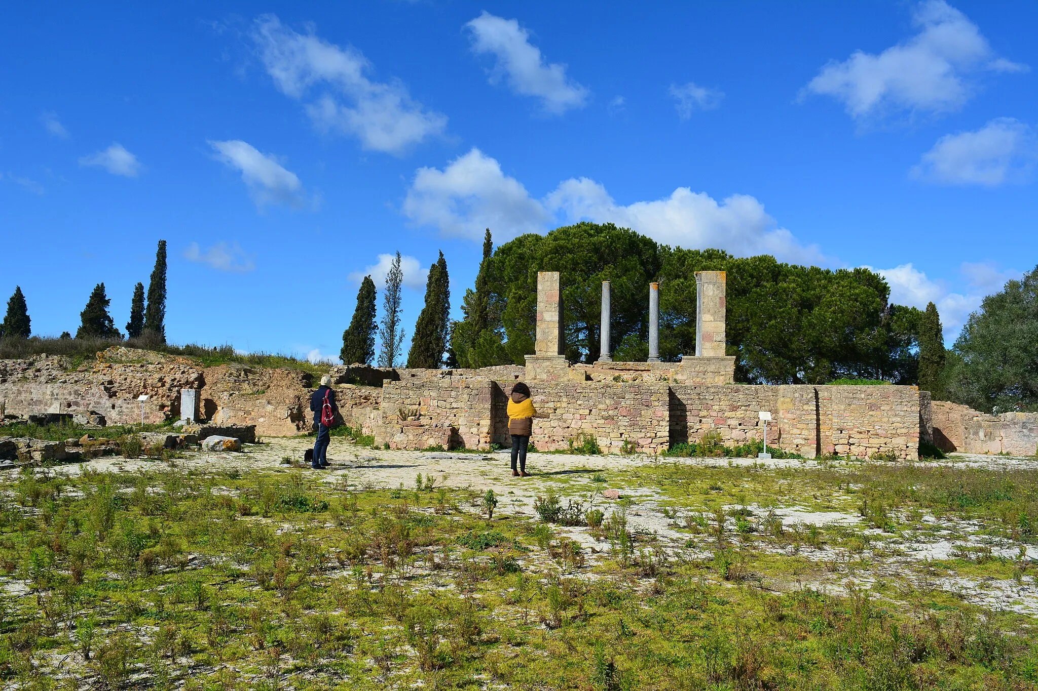 Photo showing: Miróbriga - villa - itinerários arqueológicos do alentejo e algarve em Santiago do Cacém, Portugal