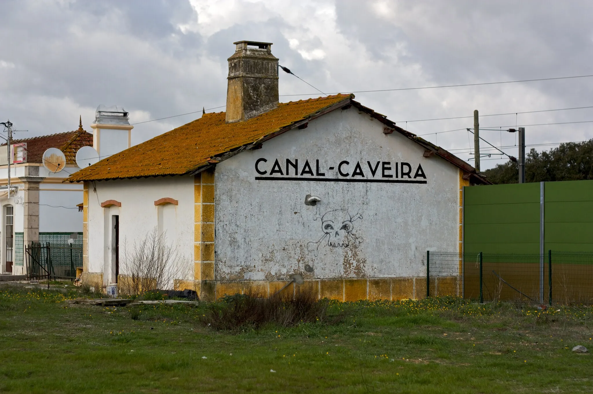 Photo showing: Railway Station of Canal Caveira