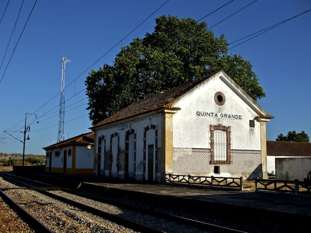 Photo showing: Railway Station of Coruche