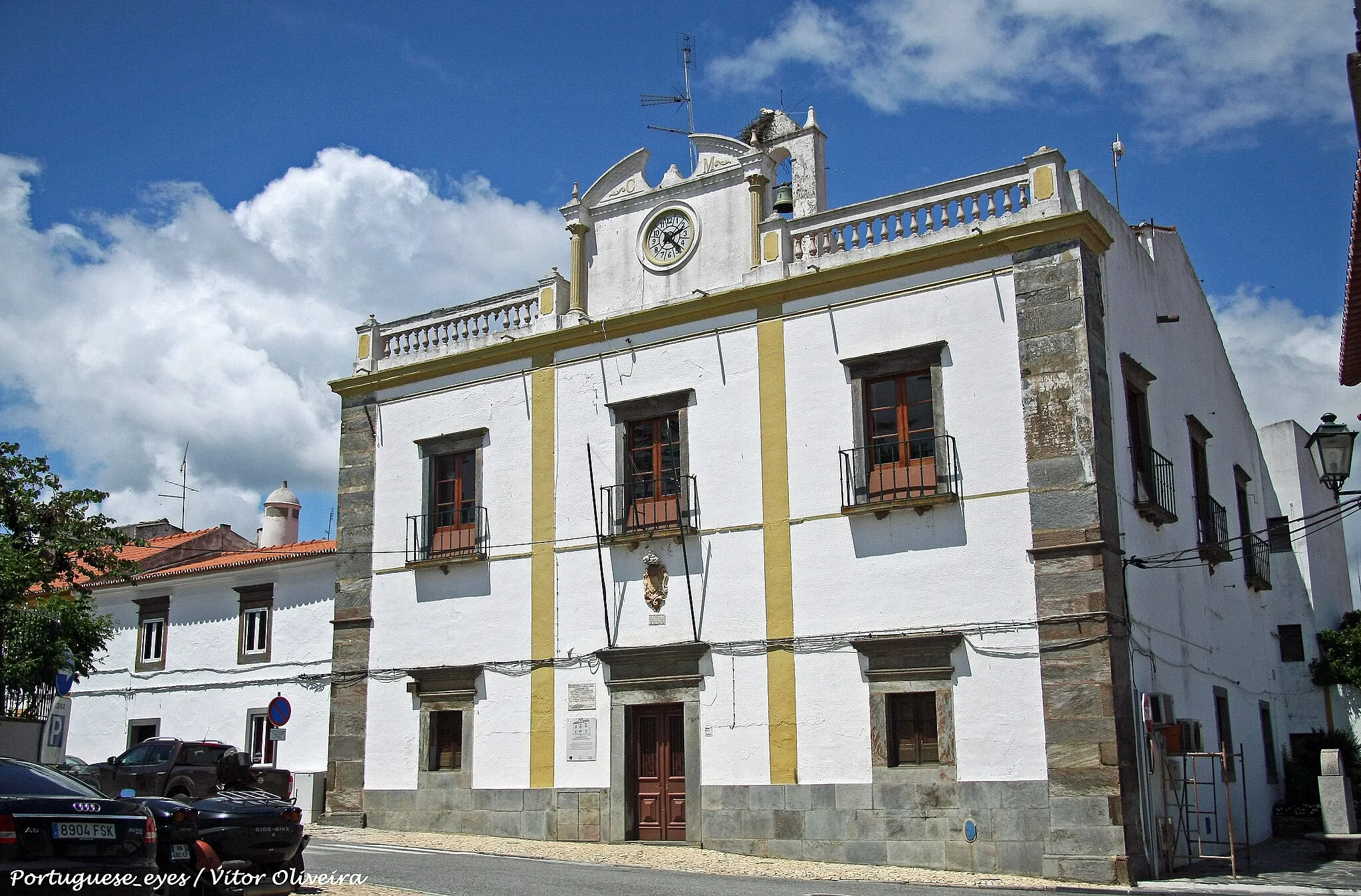 Photo showing: Câmara Municipal de Mourão - Portugal